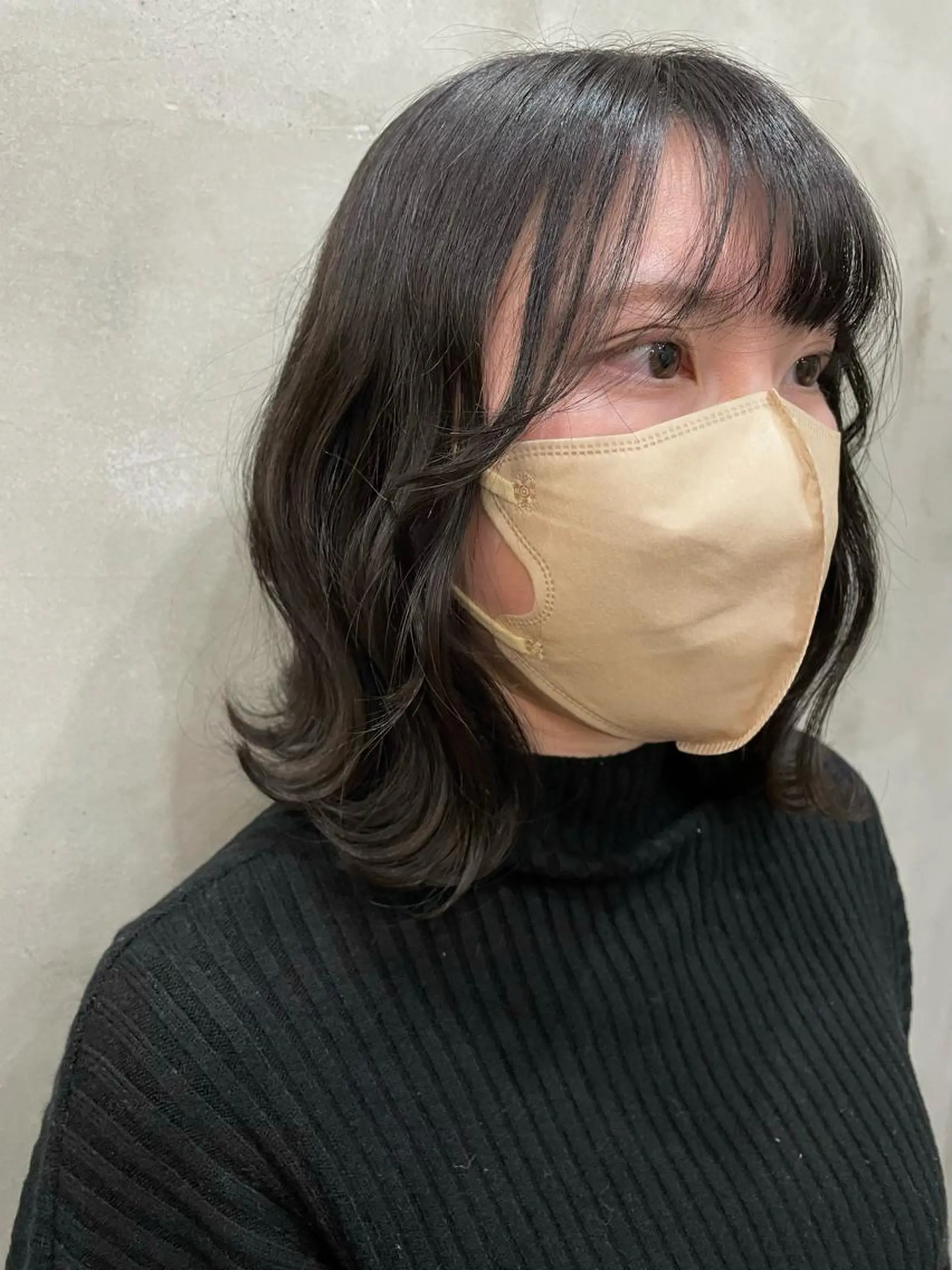 ミディアム カラー ヘアカラー トリートメント 【ピンク/韓国ヘア/ ヘアセット】亜海のヘアスタイル