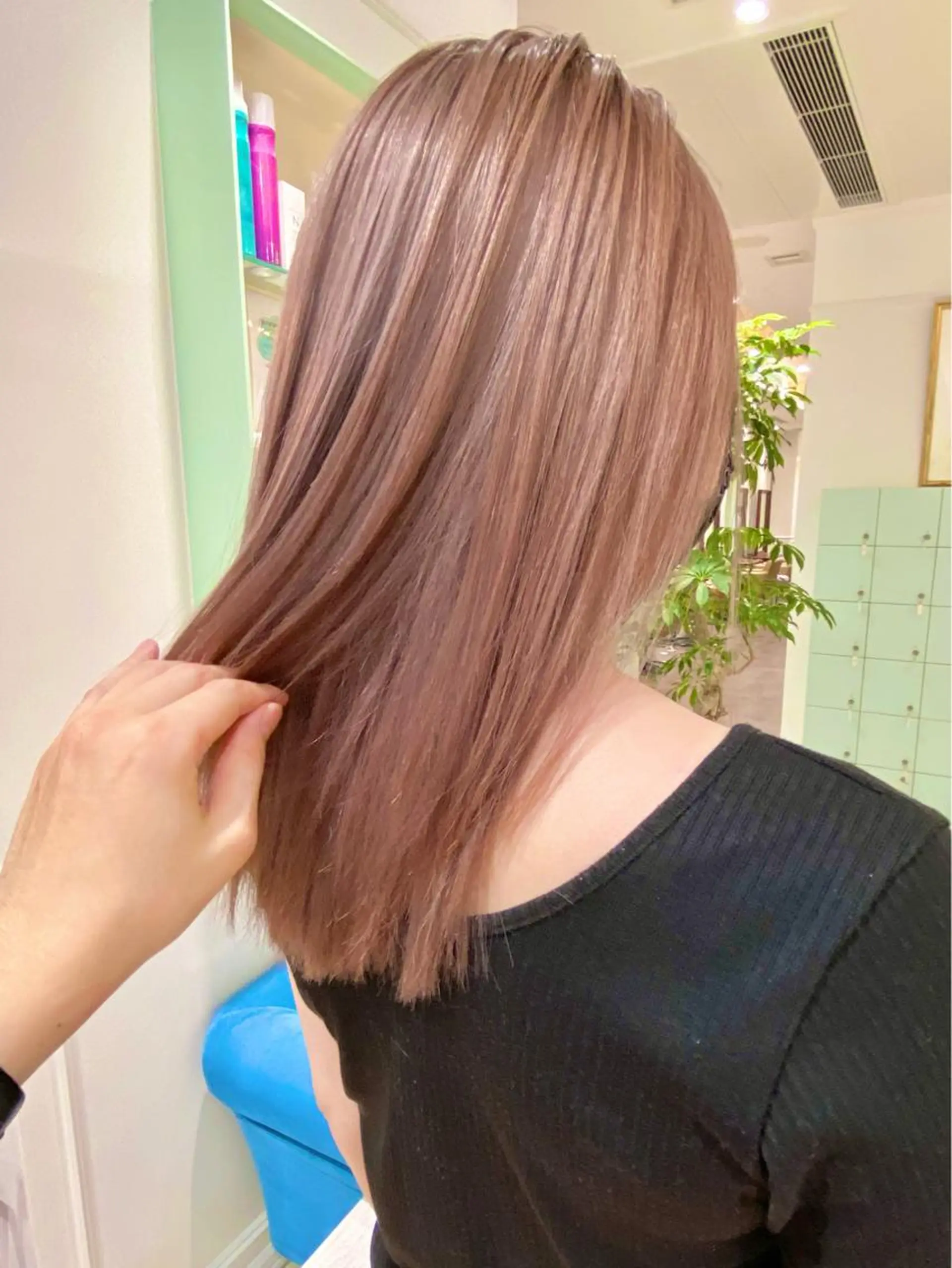 ロング カラー トリートメント Re:ta Hair 飯田淳平のヘアスタイル