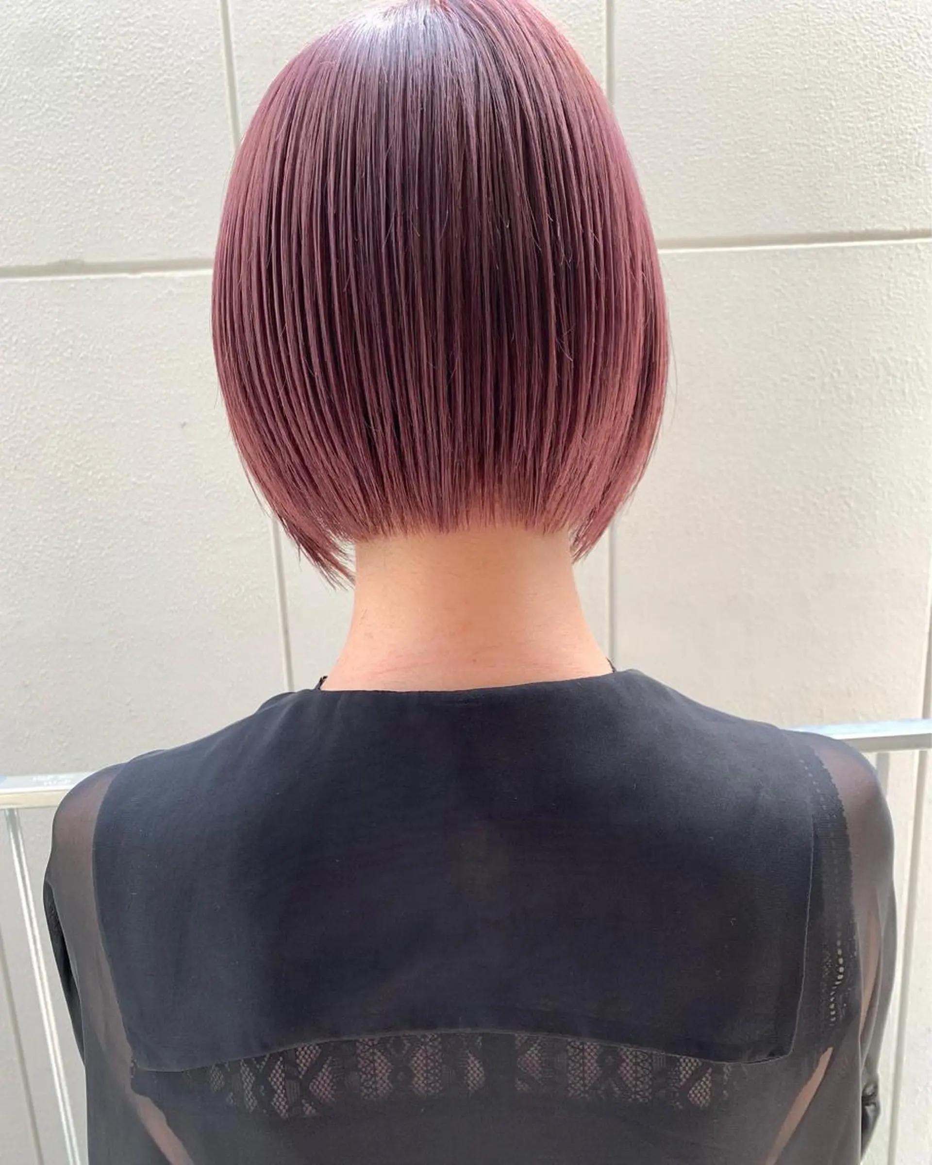 ショート カラー ヘアカラー トリートメント 樫原裕二/レイヤー カット/透明感カラーのヘアスタイル