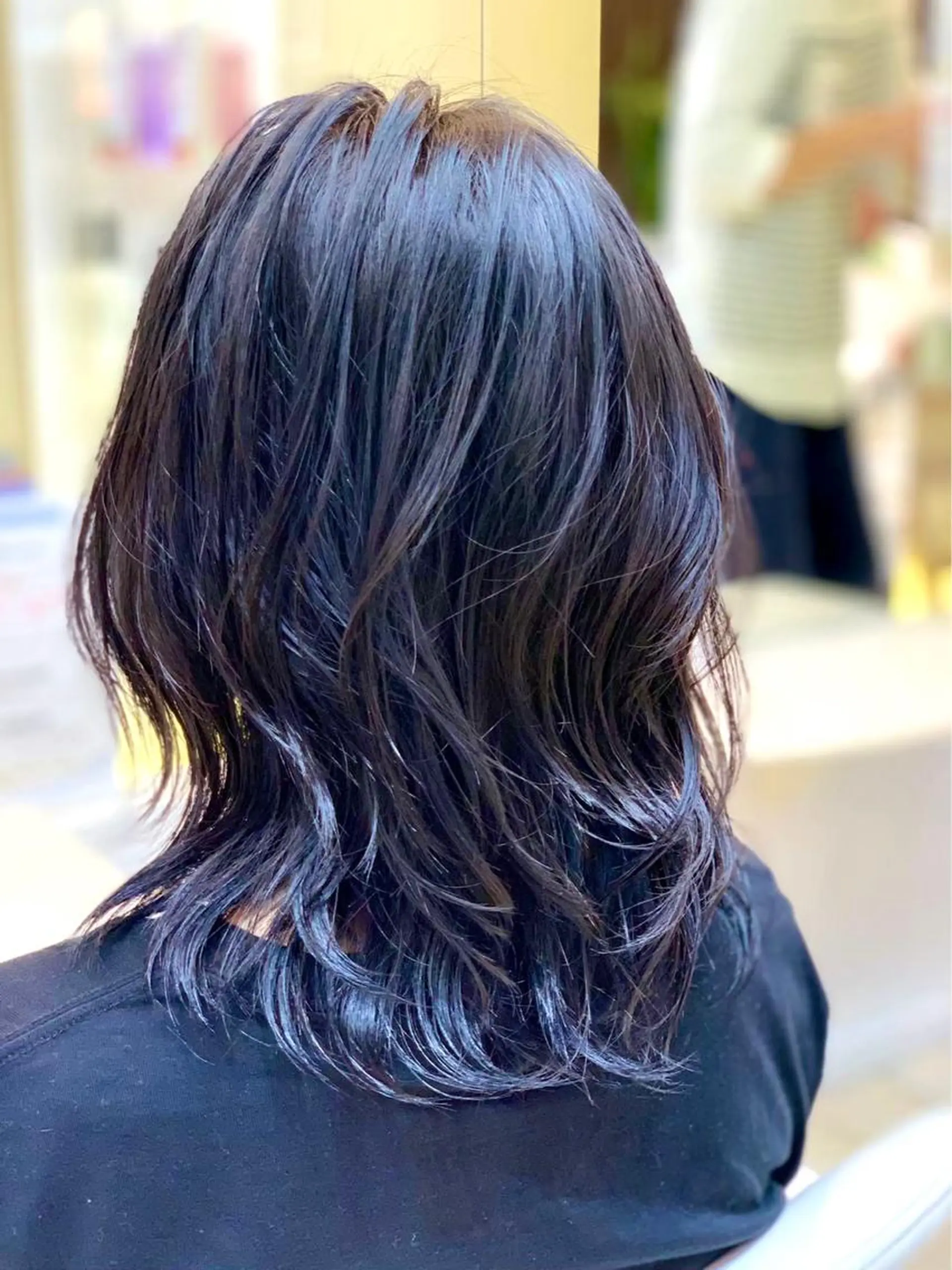 セミロング カラー 【髪質改善×カラー】 QUALIS沓掛貴浩のヘアスタイル