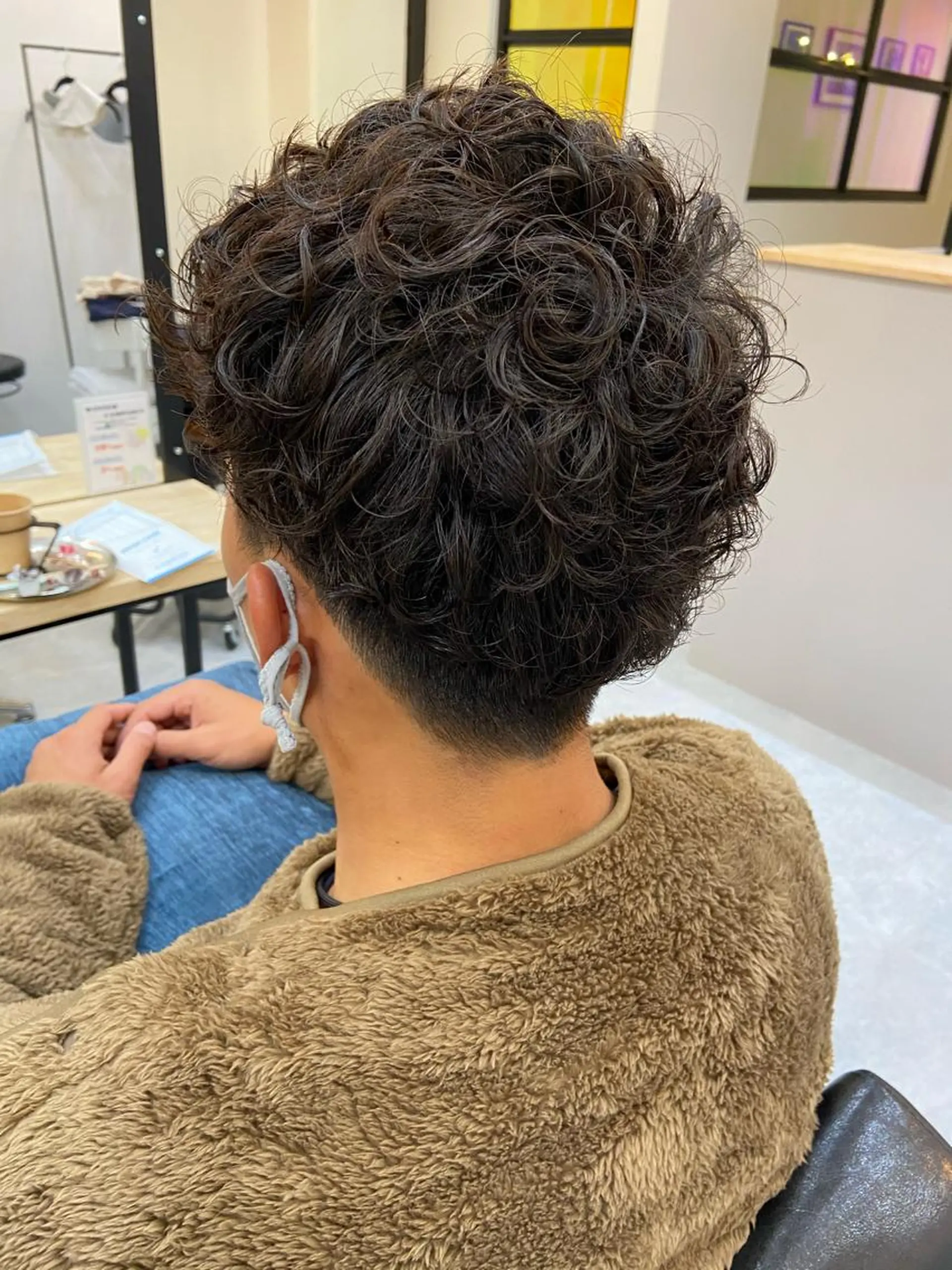 パーマ メンズ 田中 あやなのヘアスタイル