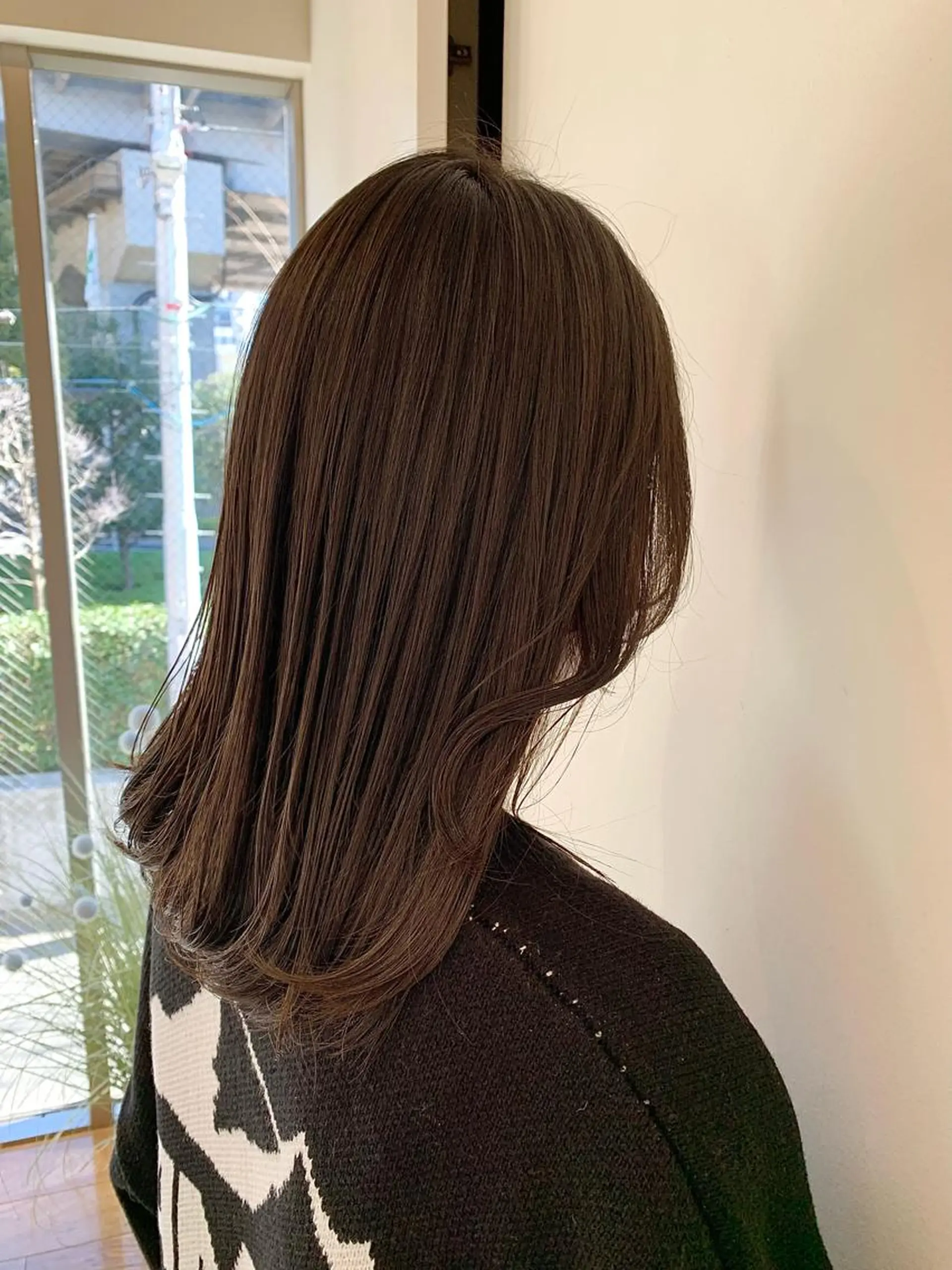 ロング 顔周りカット カット トリートメント 森山 佳小里/カラー /似合わせカットのヘアスタイル