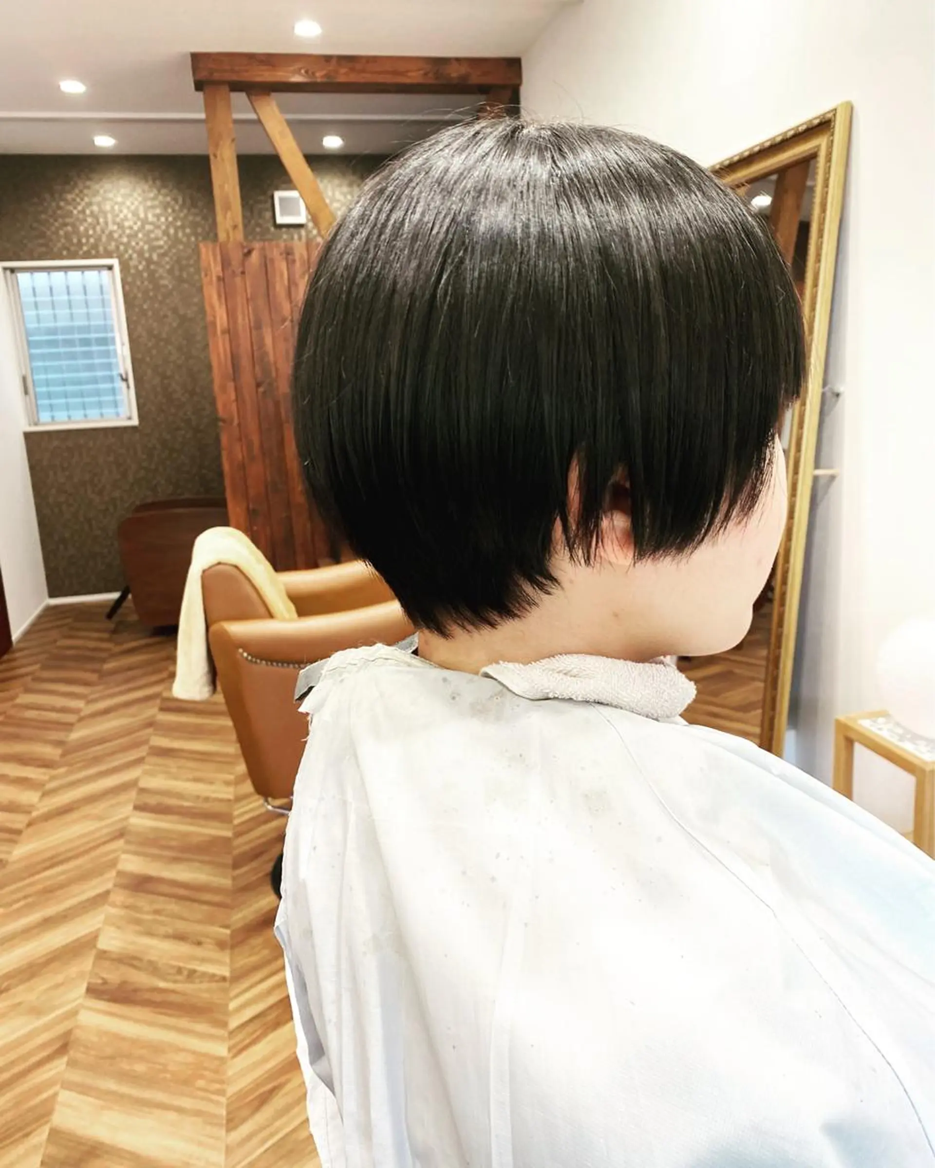 ショート ショートヘア トリートメント カット 縮毛矯正 トリートメント ヘッドスパ 【似合わせカット 】🦋岩崎 美保🐾のヘアスタイル
