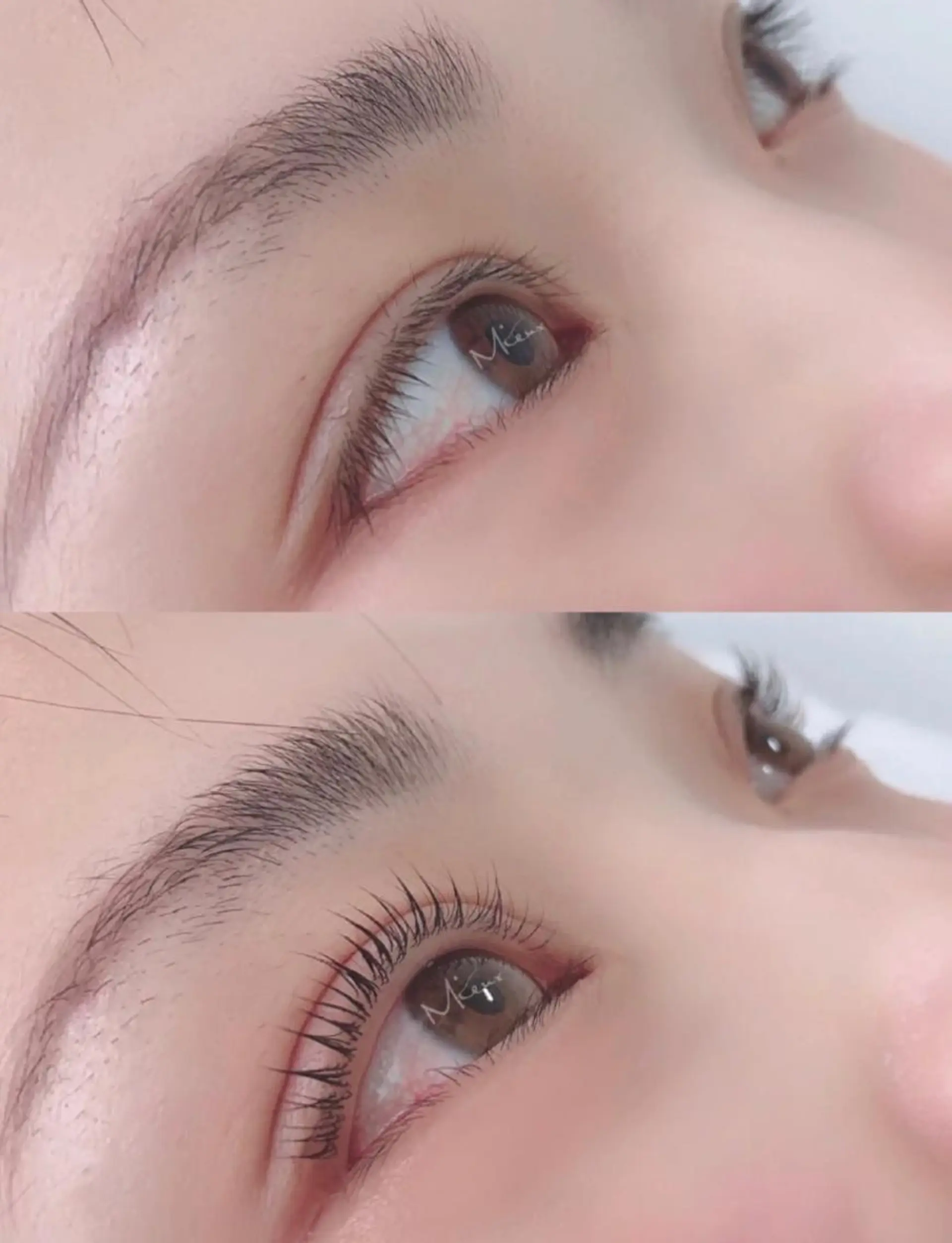 マツエク・マツパ 一重×まつ毛パーマ ナピュレ 眉毛ワックスの眉毛・アイブロウイメージ