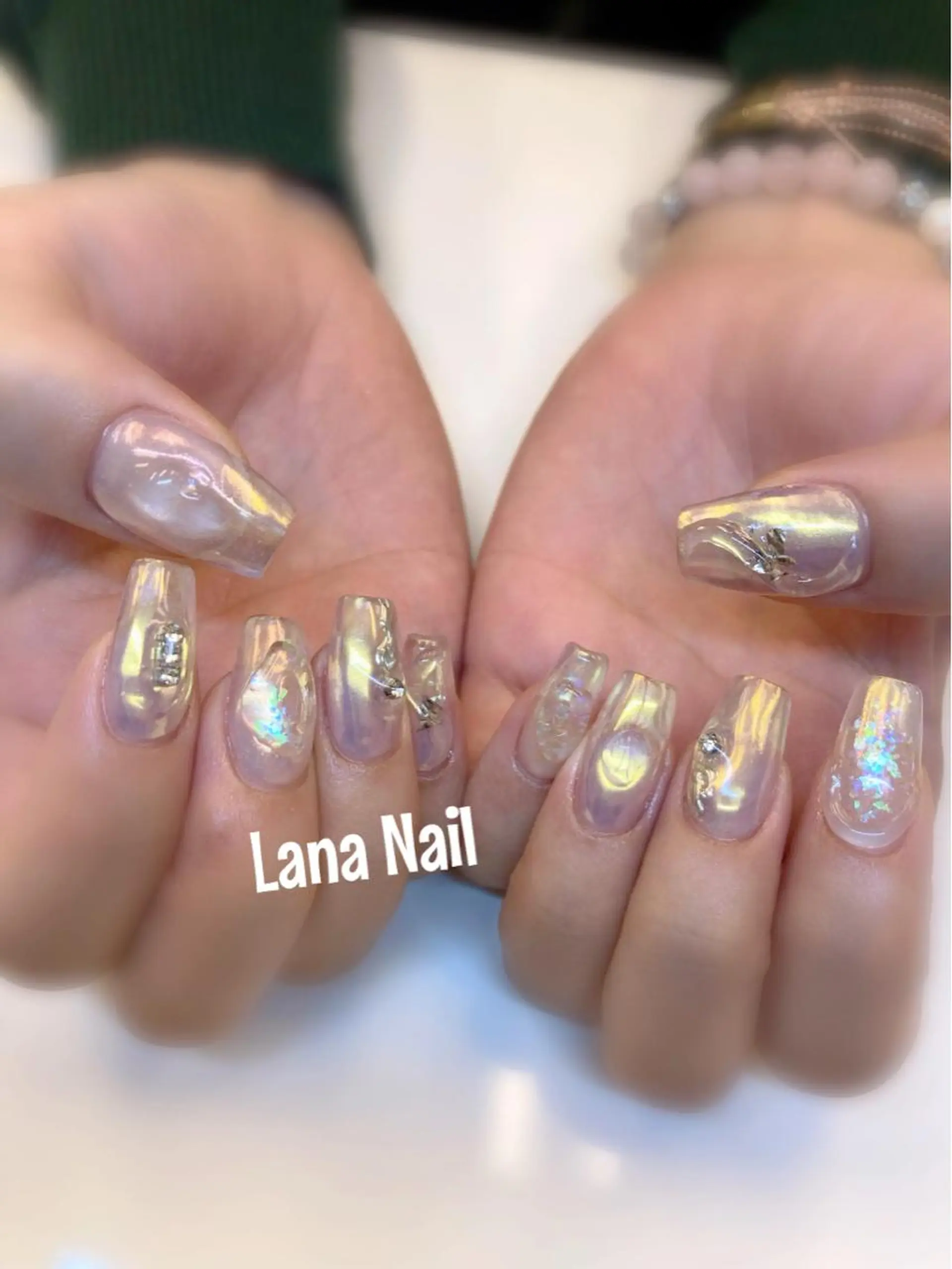 ネイル スカルプネイル Lana Nailのネイルデザイン