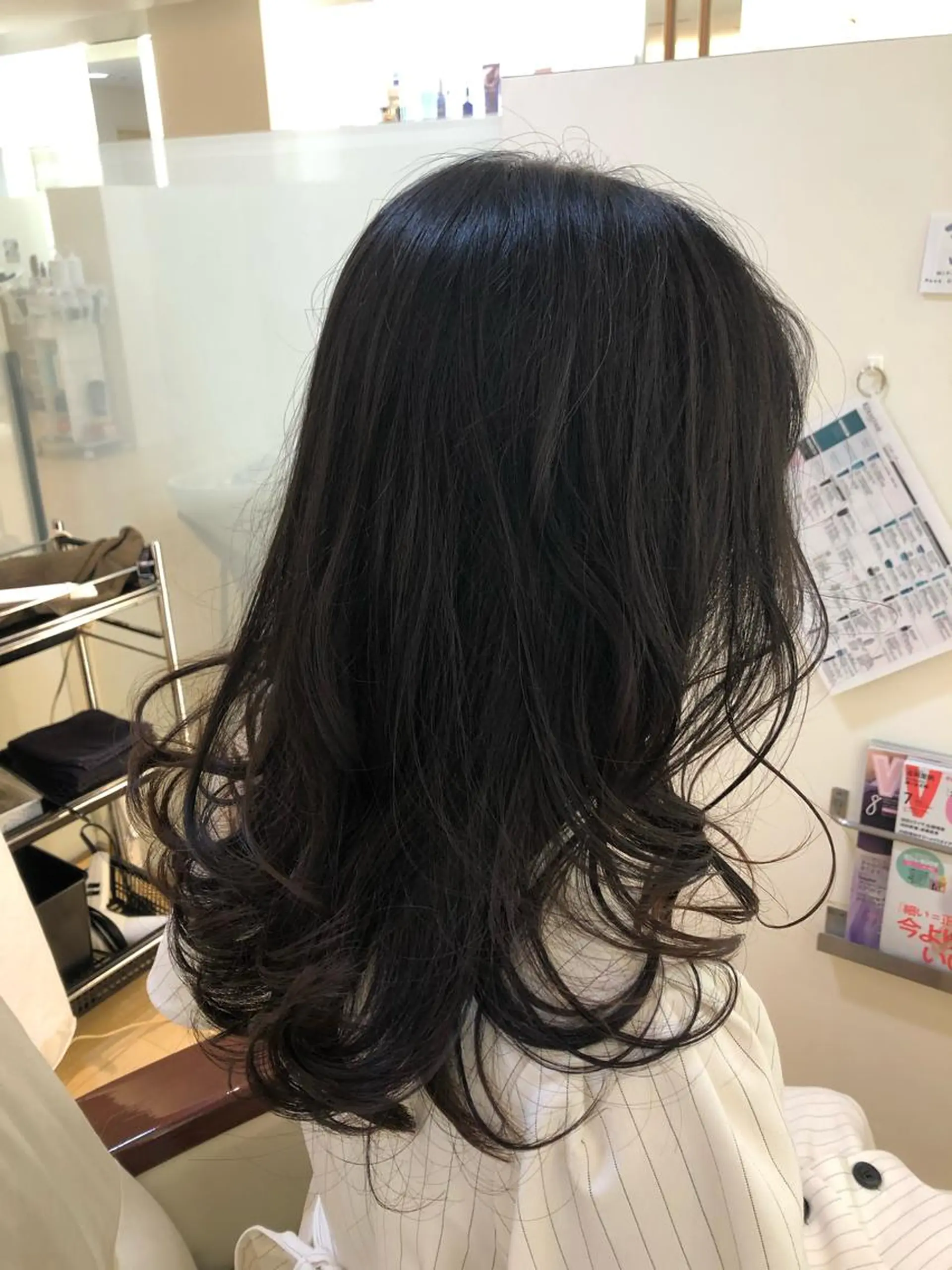 ロング ロング 山岡 徹也のヘアスタイル