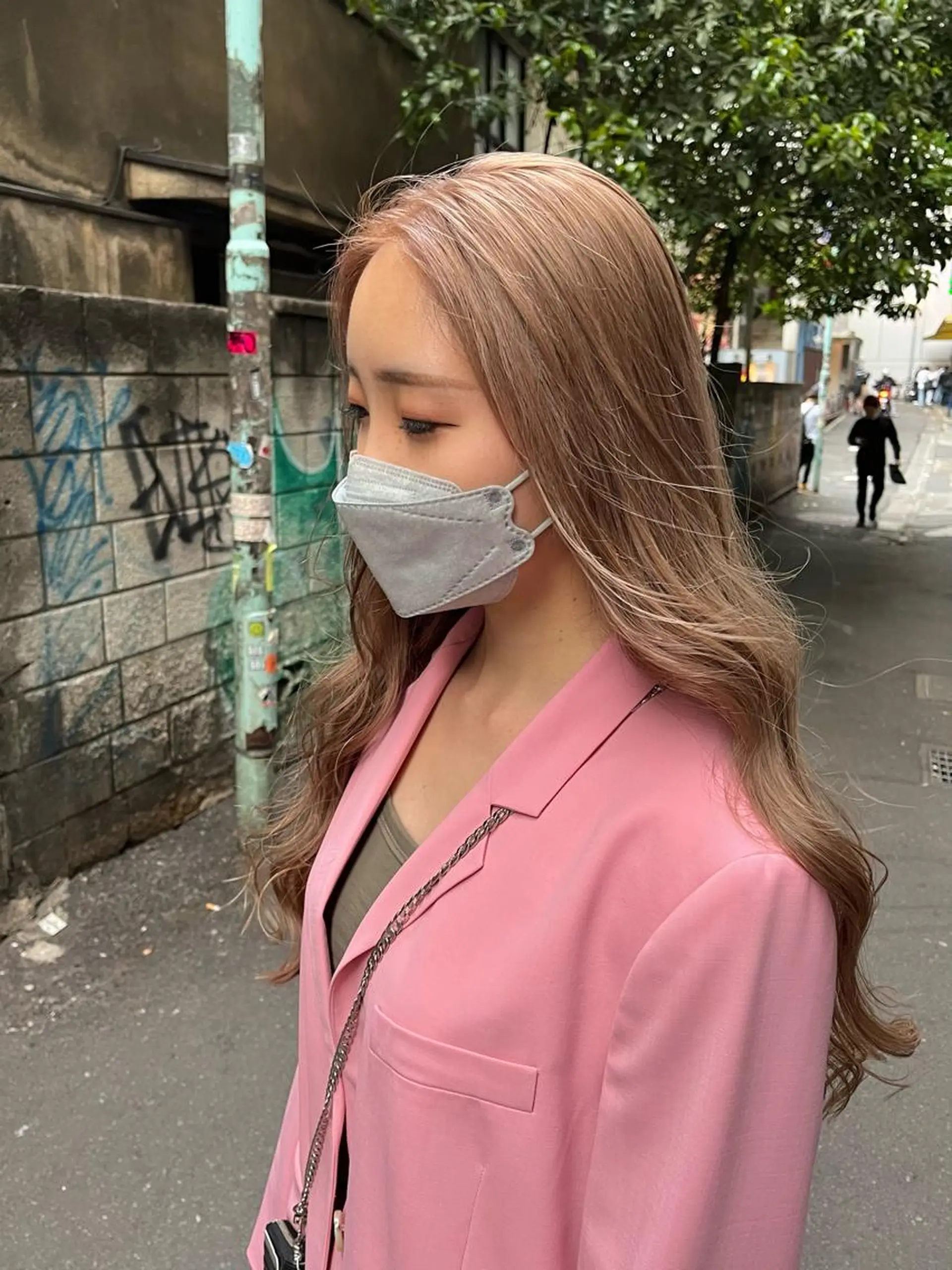 ロング カラー パーマ ヘアアレンジ メンズ 💎髪質改善特化💎 RUITOのヘアスタイル