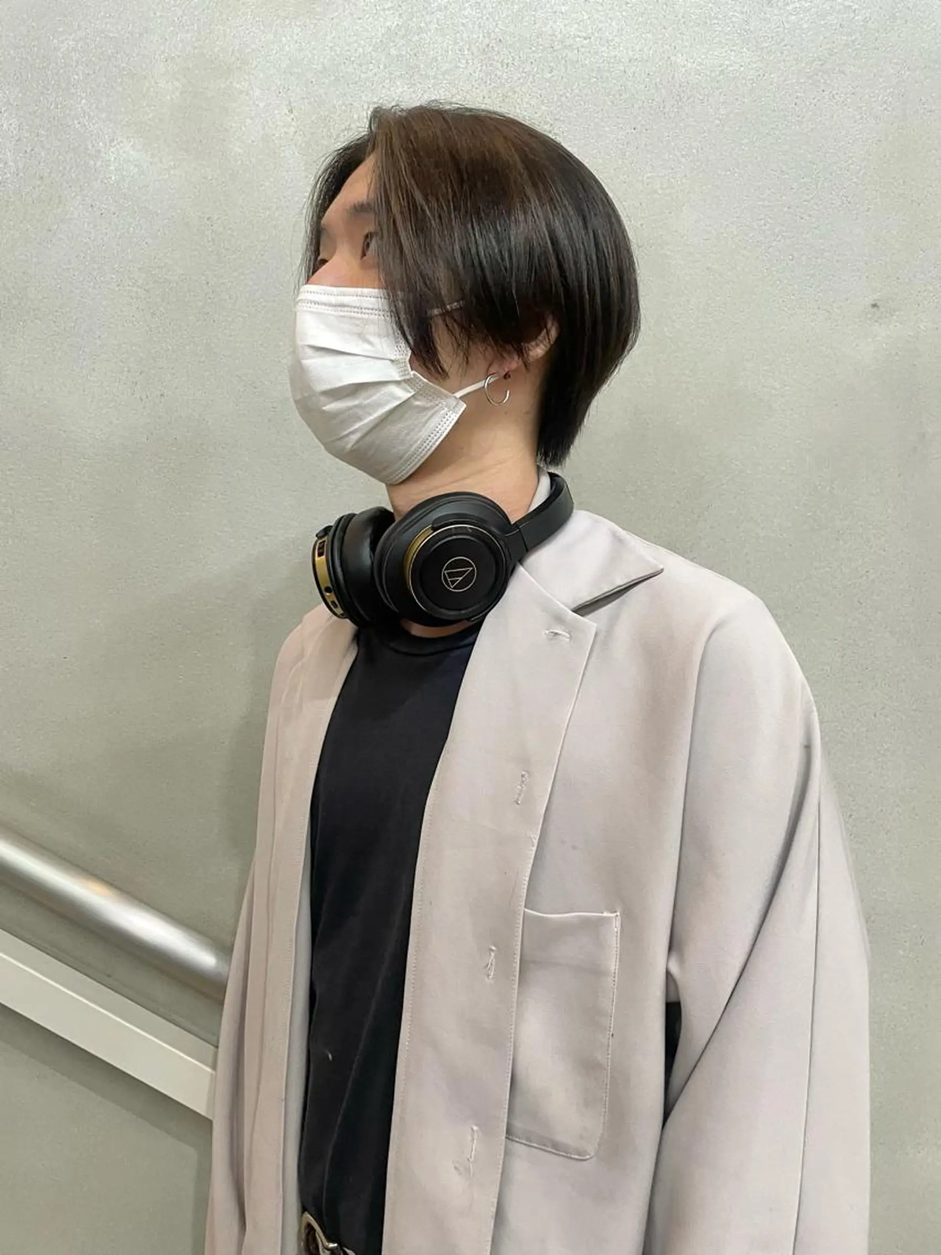 ショート メンズ 佐藤 永夏のヘアスタイル