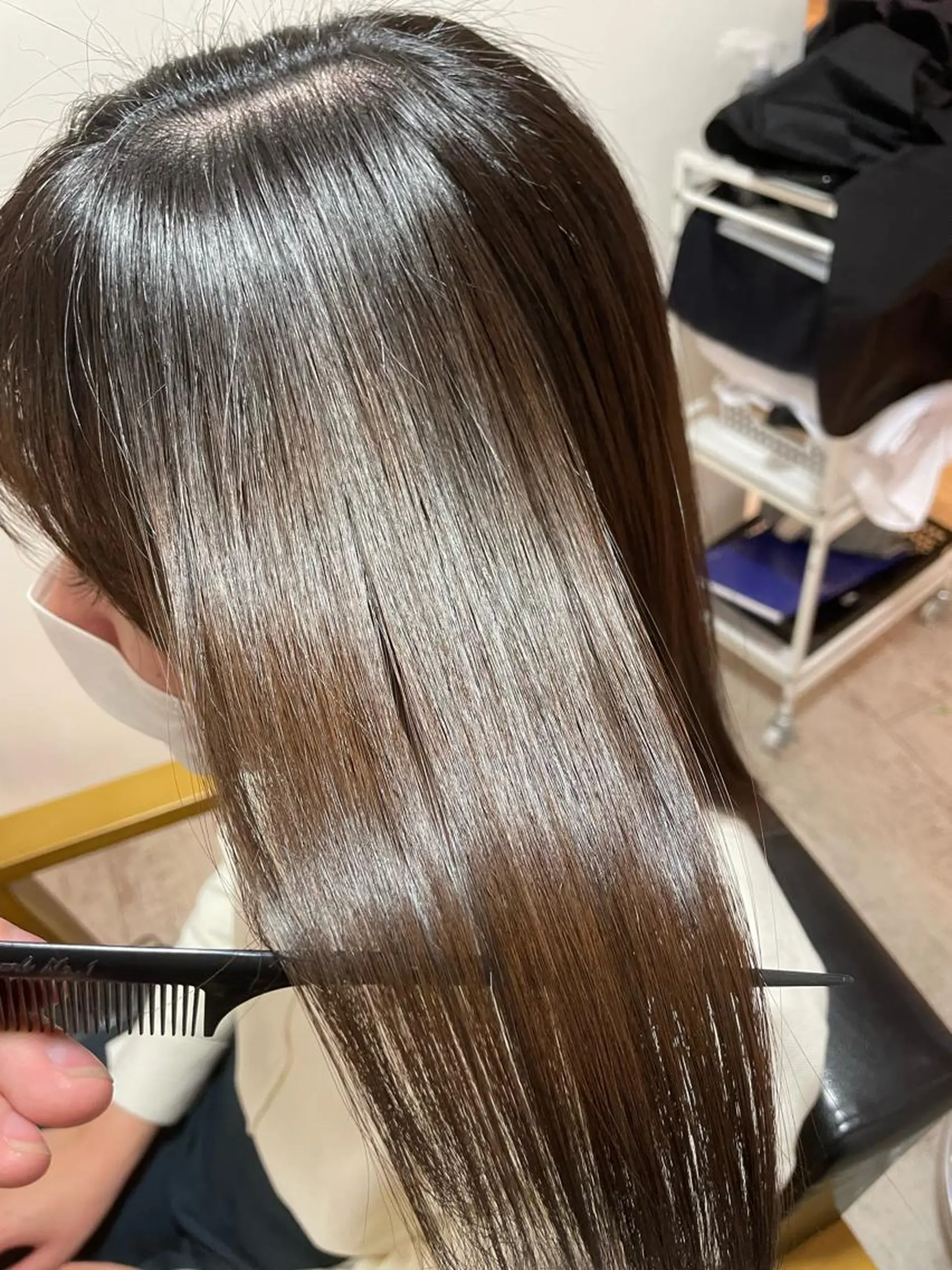 ミディアム 加留部 節のヘアスタイル