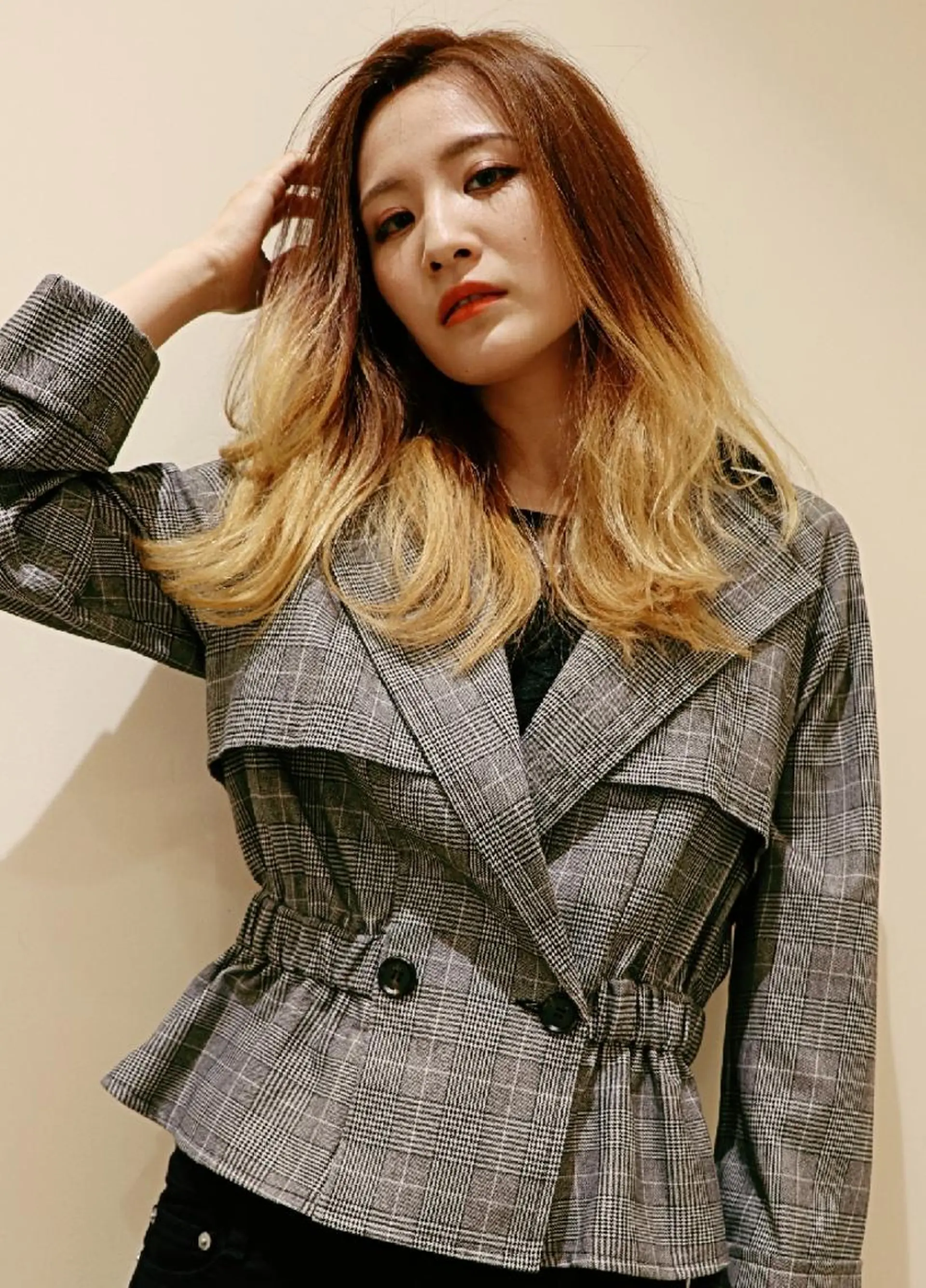 カラー ロング 徳永 博志のヘアスタイル