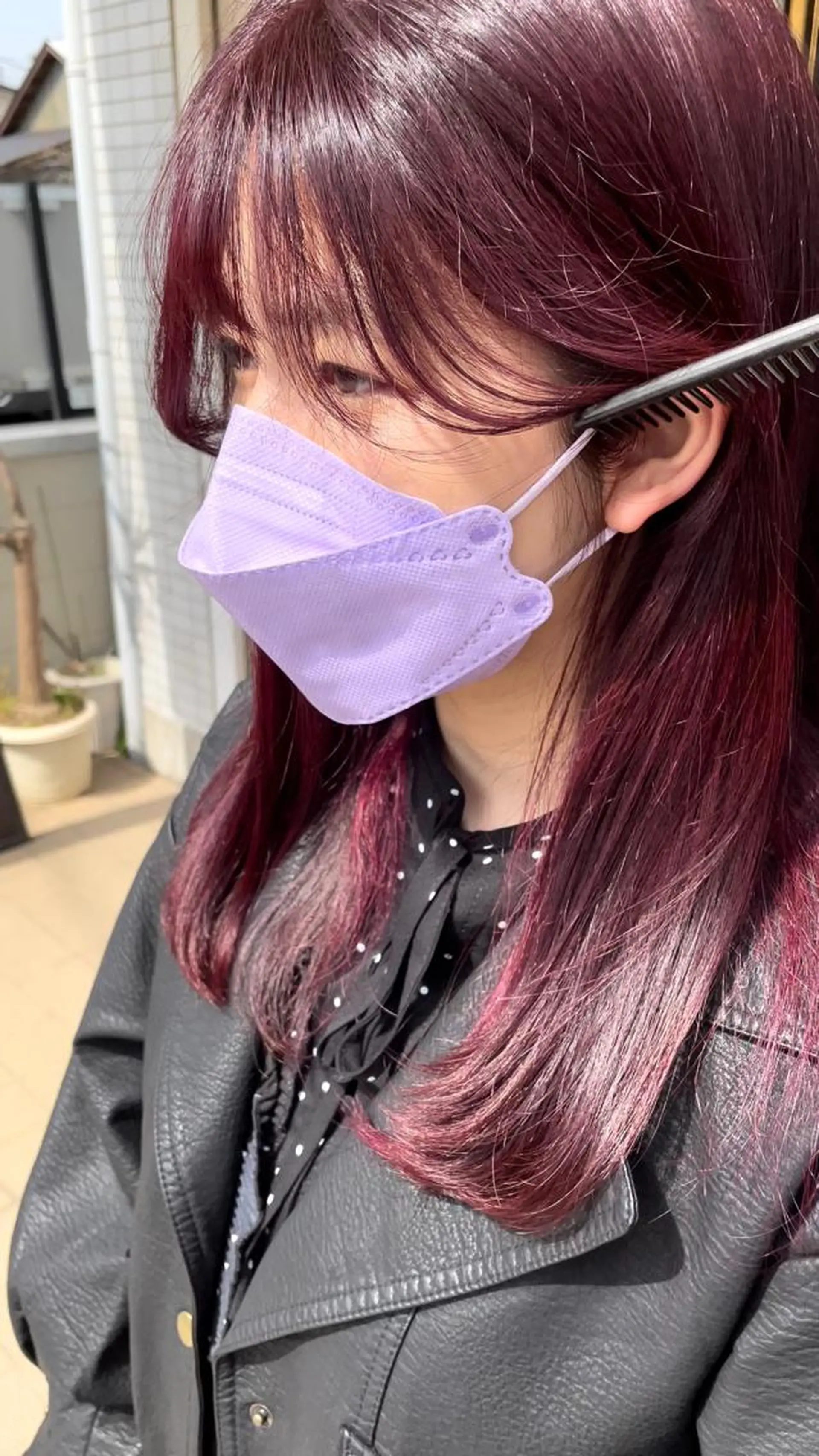 セミロング 武田 清久のヘアスタイル