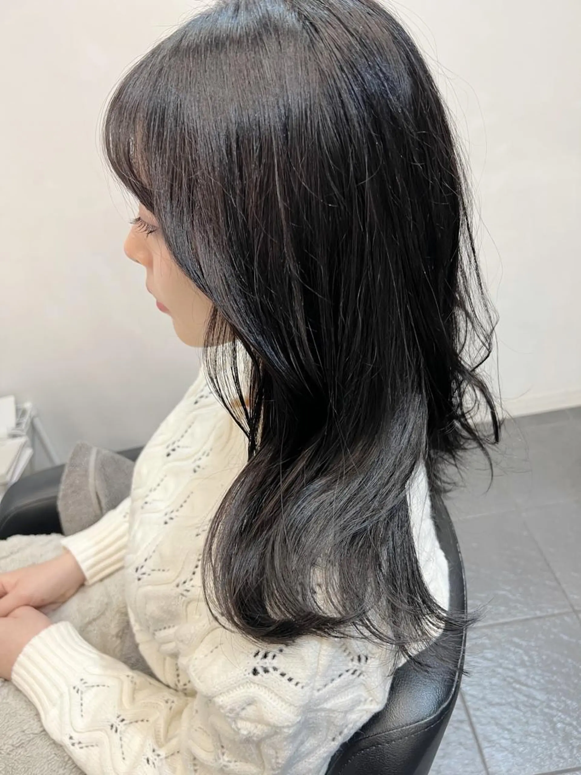 カラー アディクシーカラー カット ヘアカラー トリートメント ヘッドスパ グレージュ/髪質改善 Yamato.hのヘアスタイル