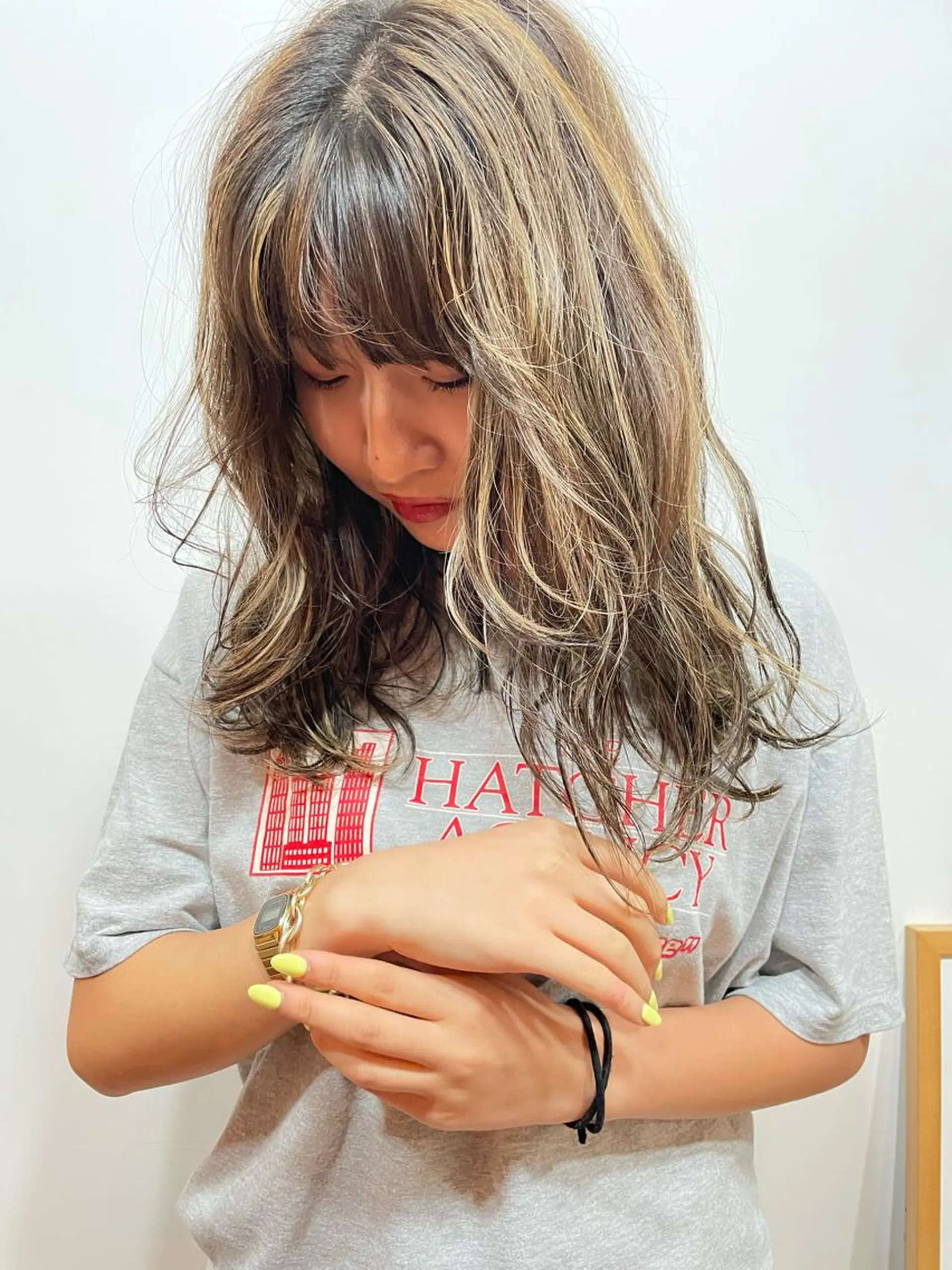 ロング 菊地 柚乃のヘアスタイル
