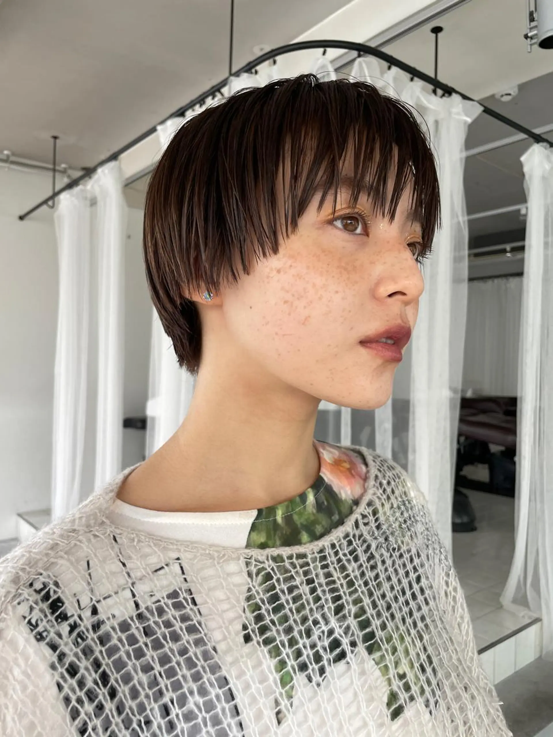 ショート ショートヘア 舟越 小百合のヘアスタイル