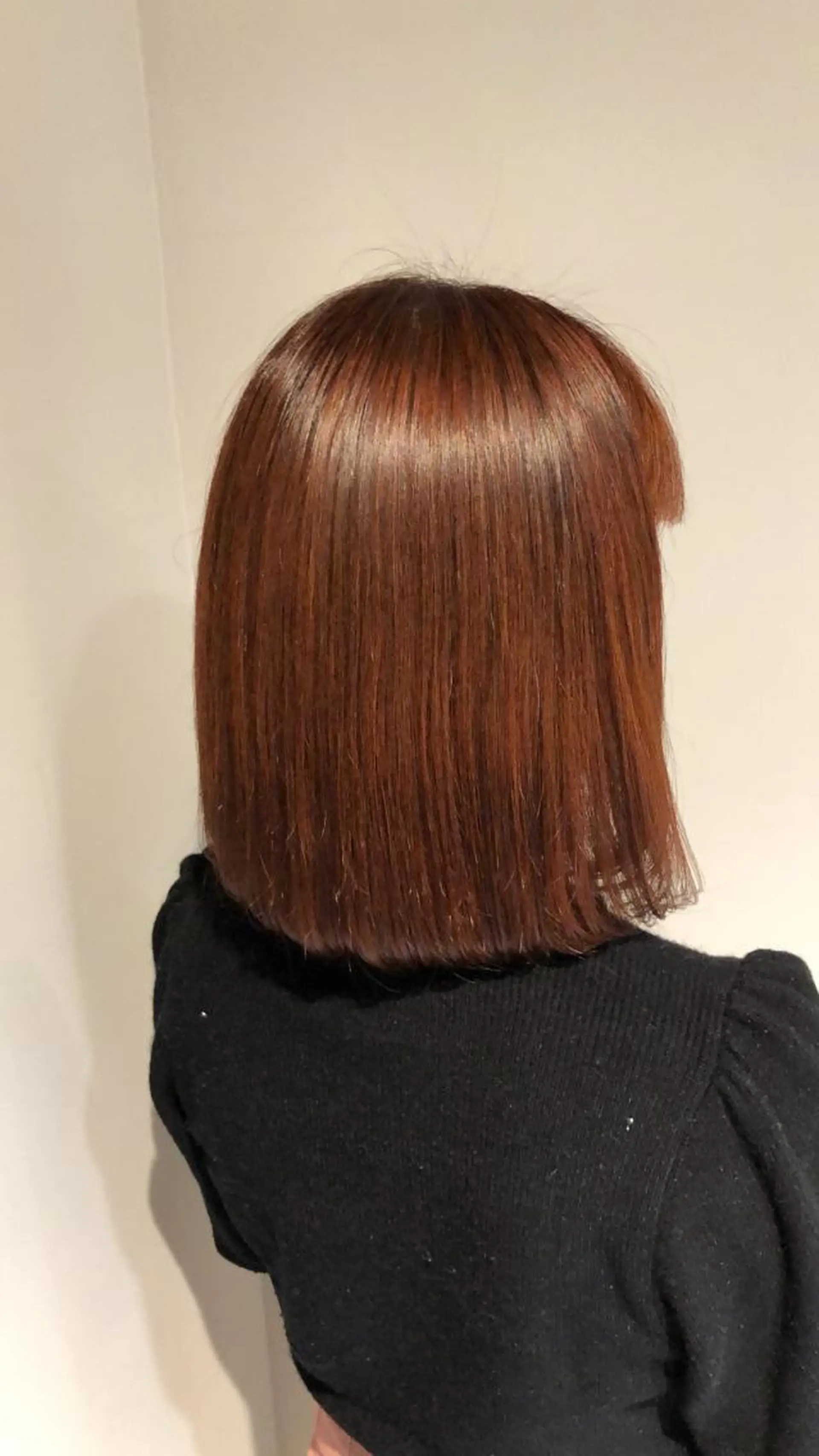 ミディアム カラー オレンジ レッドカラー ブリーチ👩‍🦳/ ‪✂︎MANAMIのヘアスタイル