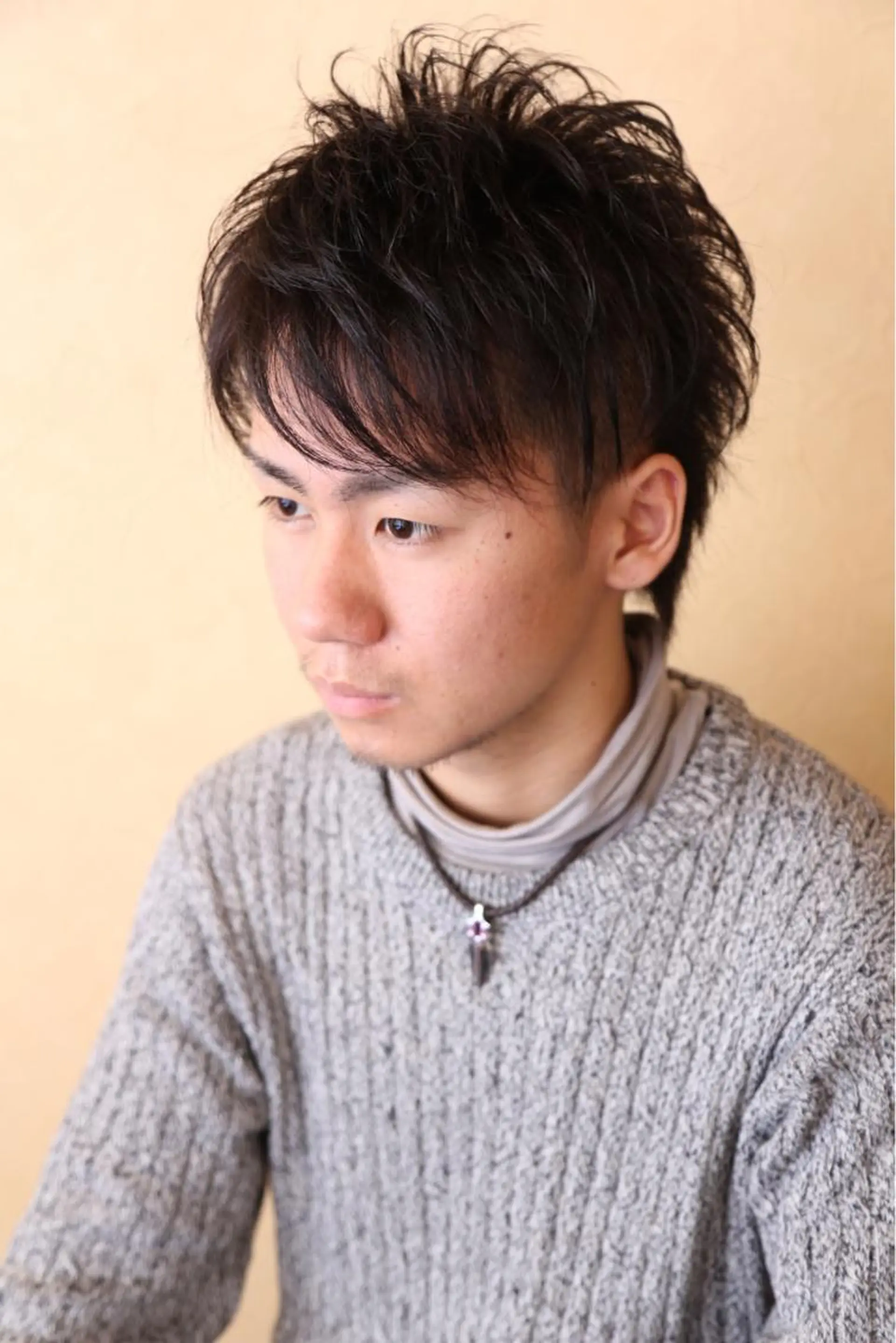 ショート メンズ 田中 識啓のヘアスタイル