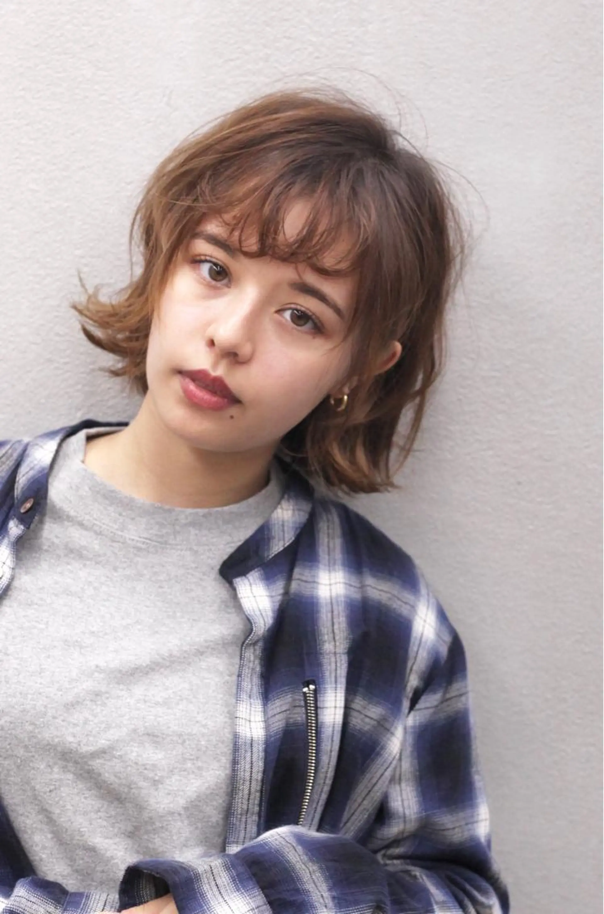 ショート カラー ショートヘア ウルフカット カット ヘアカラー トリートメント ショート/ボブ/ 白髪染め/メンズ葛西のヘアスタイル