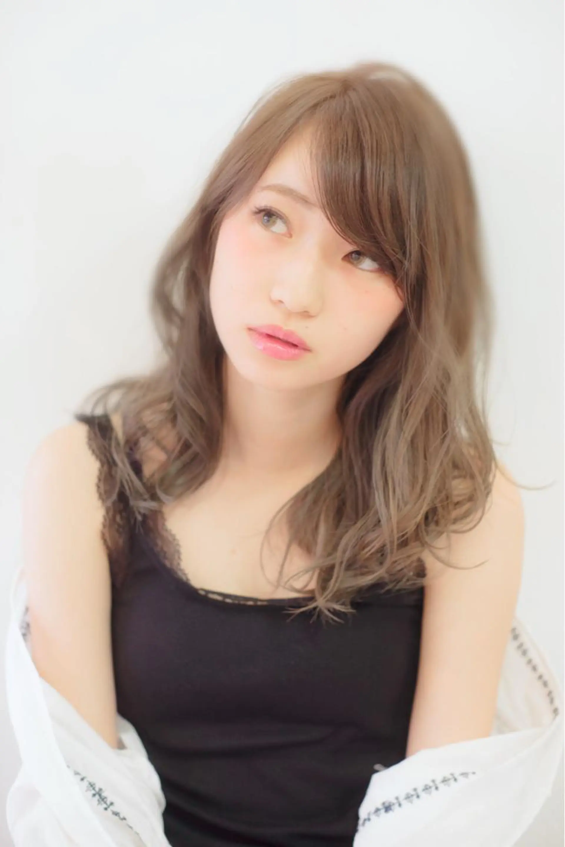 ミディアム カット ヘアカラー ショート/ボブ ハイトーン❤️原航平のヘアスタイル