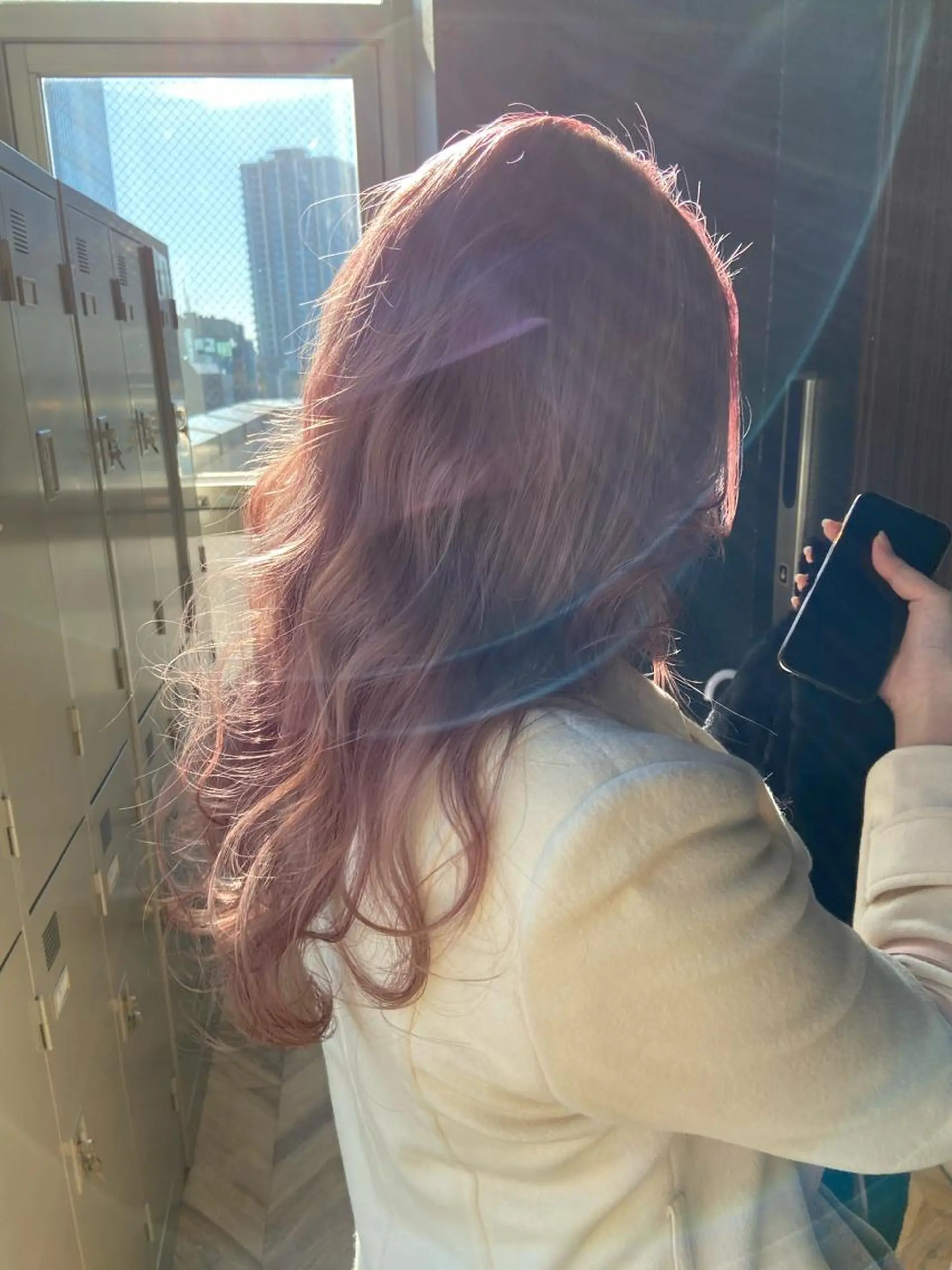 ロング カラー 髪質改善カラー✨質感 ショート✨石山航のヘアスタイル