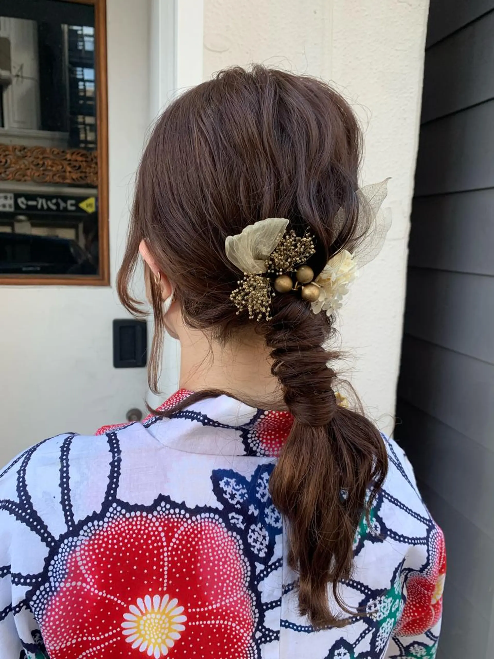 ロング SEAM アキホのヘアスタイル