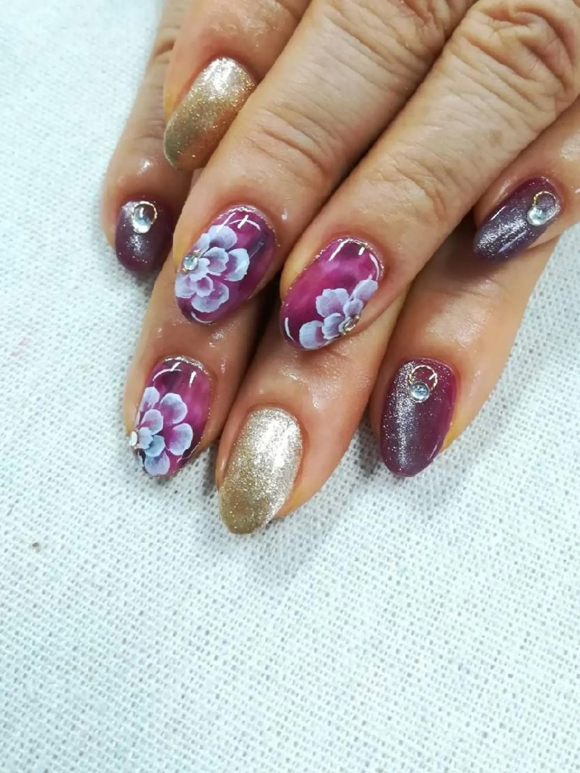 ネイル ジェルネイル パラジェル シンプルネイル tomonail eyelistのマツエク・マツパデザイン