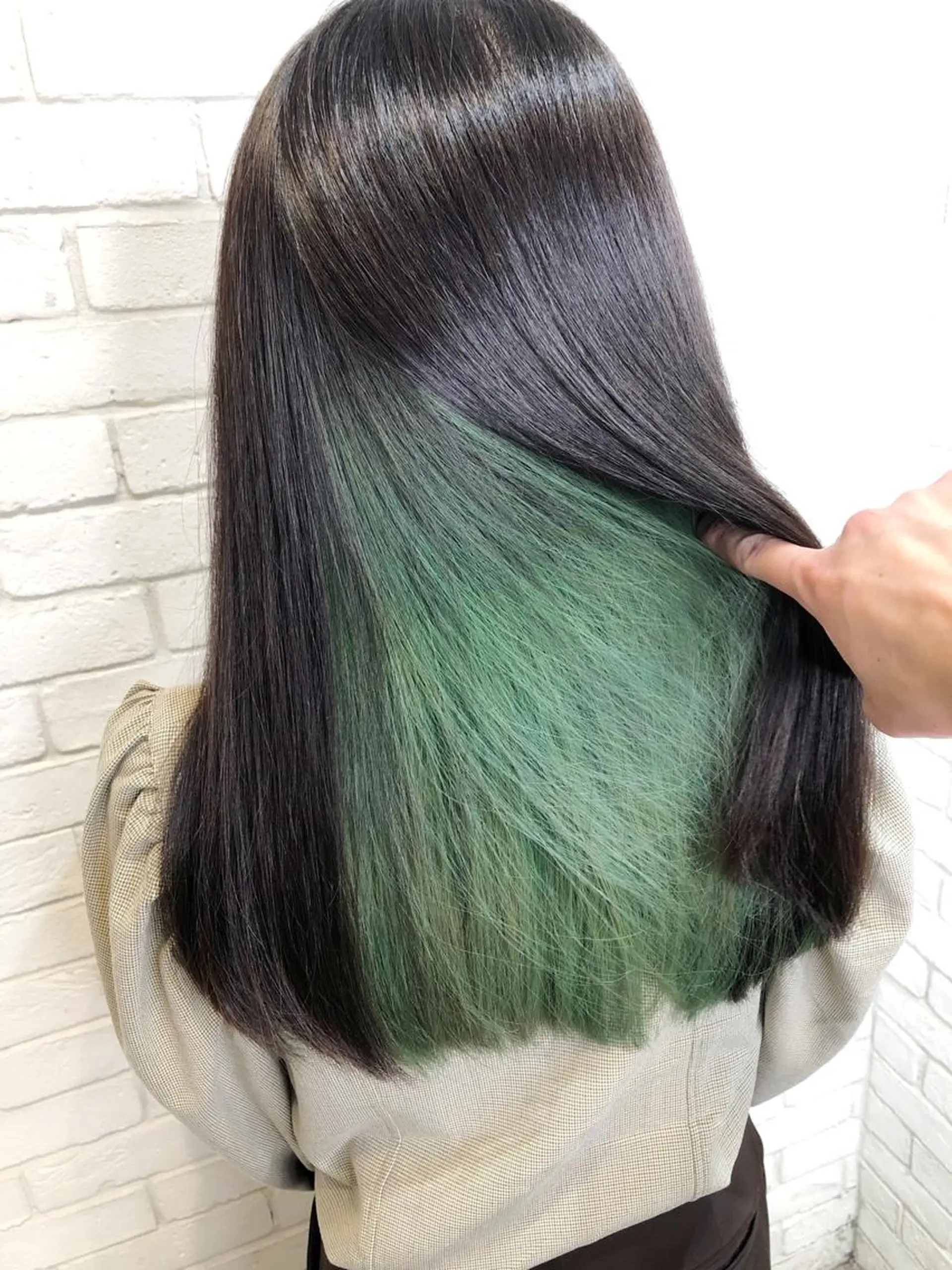 セミロング カラーアンドケアリタ kitamuuuのヘアスタイル