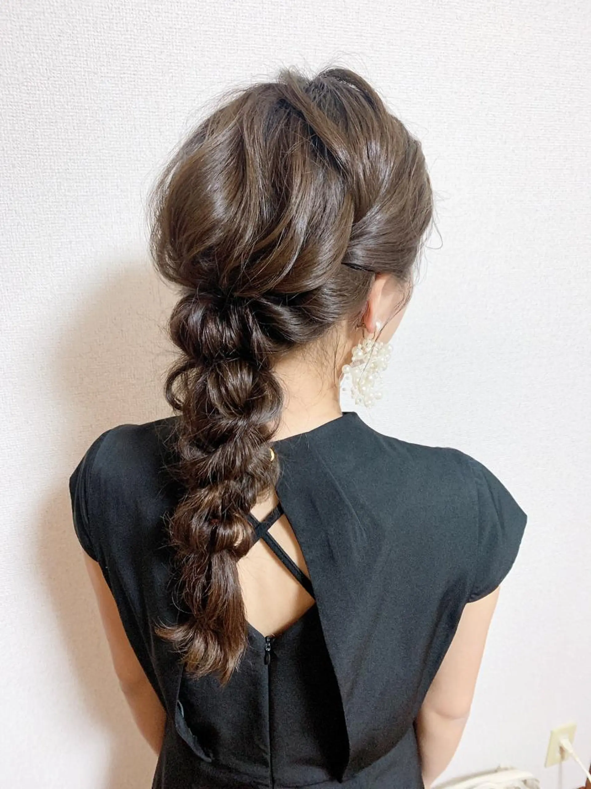 韓国レイヤーカット/ ダブルカラーのヘアスタイル