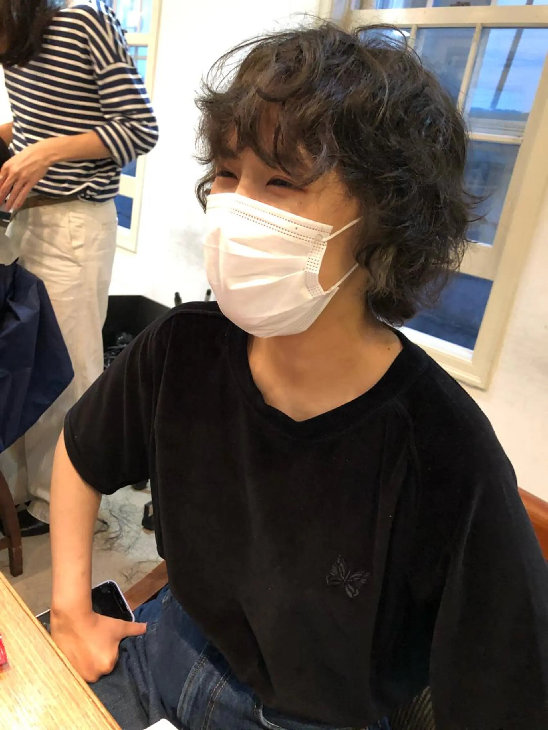 ショート パーマ カット パーマ NOUN所属・eri kinjoのヘアスタイル