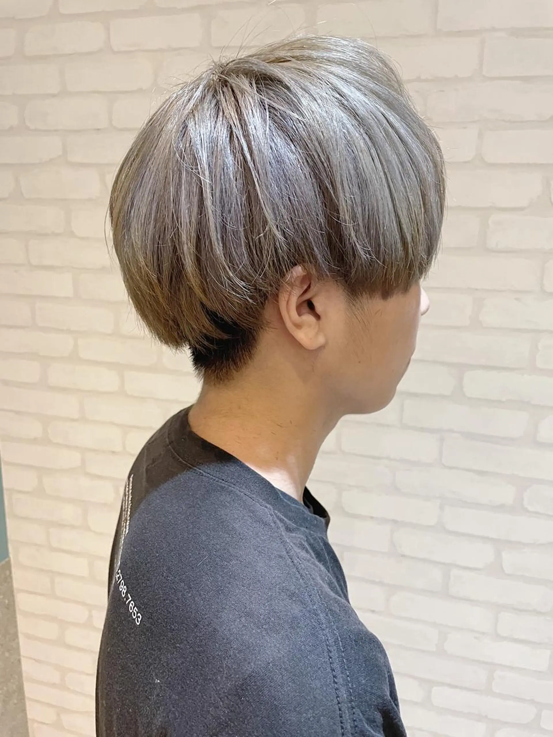 カラー メンズ ケアブリーチ /髪質 改善/古橋圭史郎のヘアスタイル