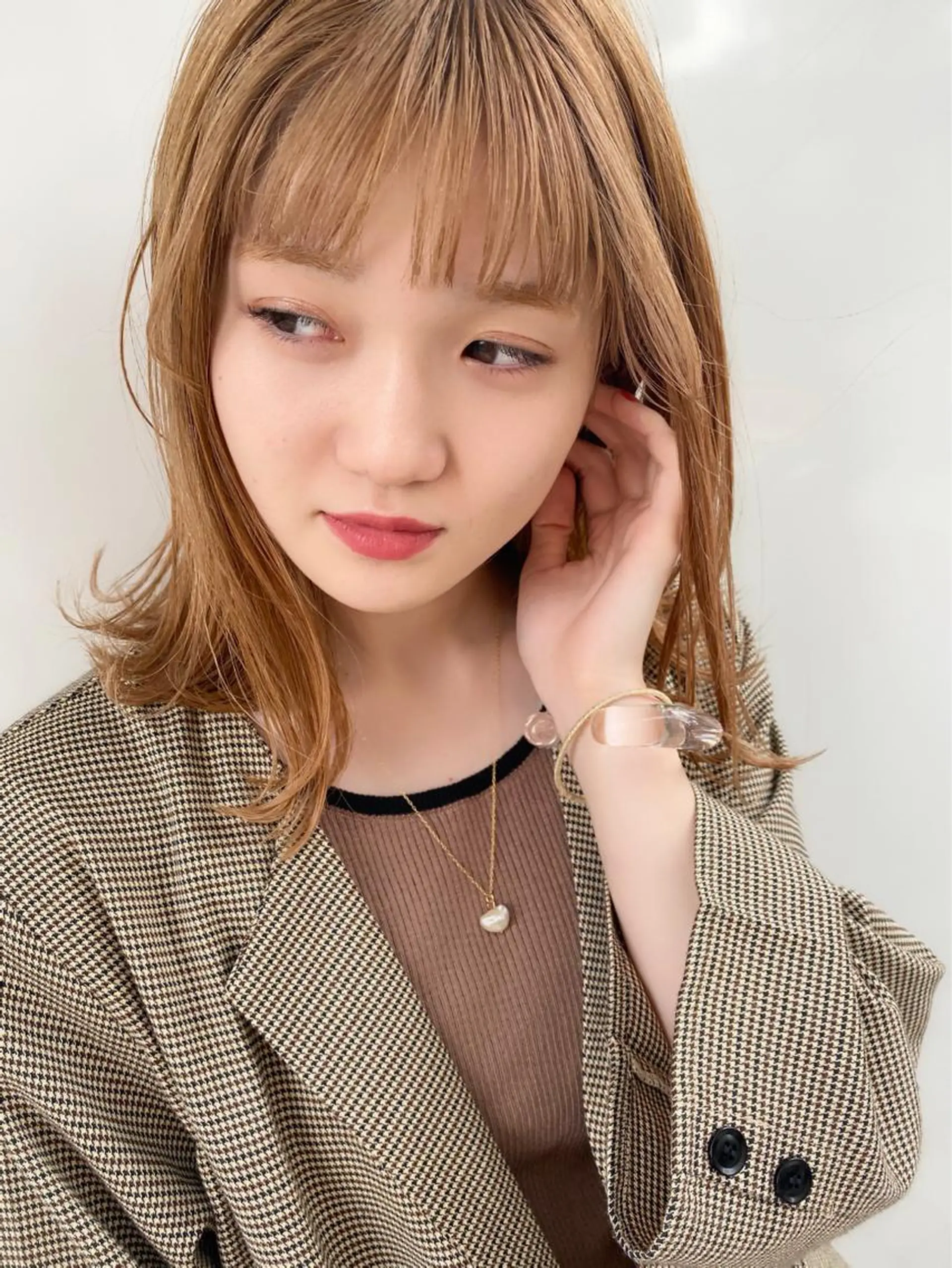 セミロング ✴︎まえた さやか✴︎のヘアスタイル