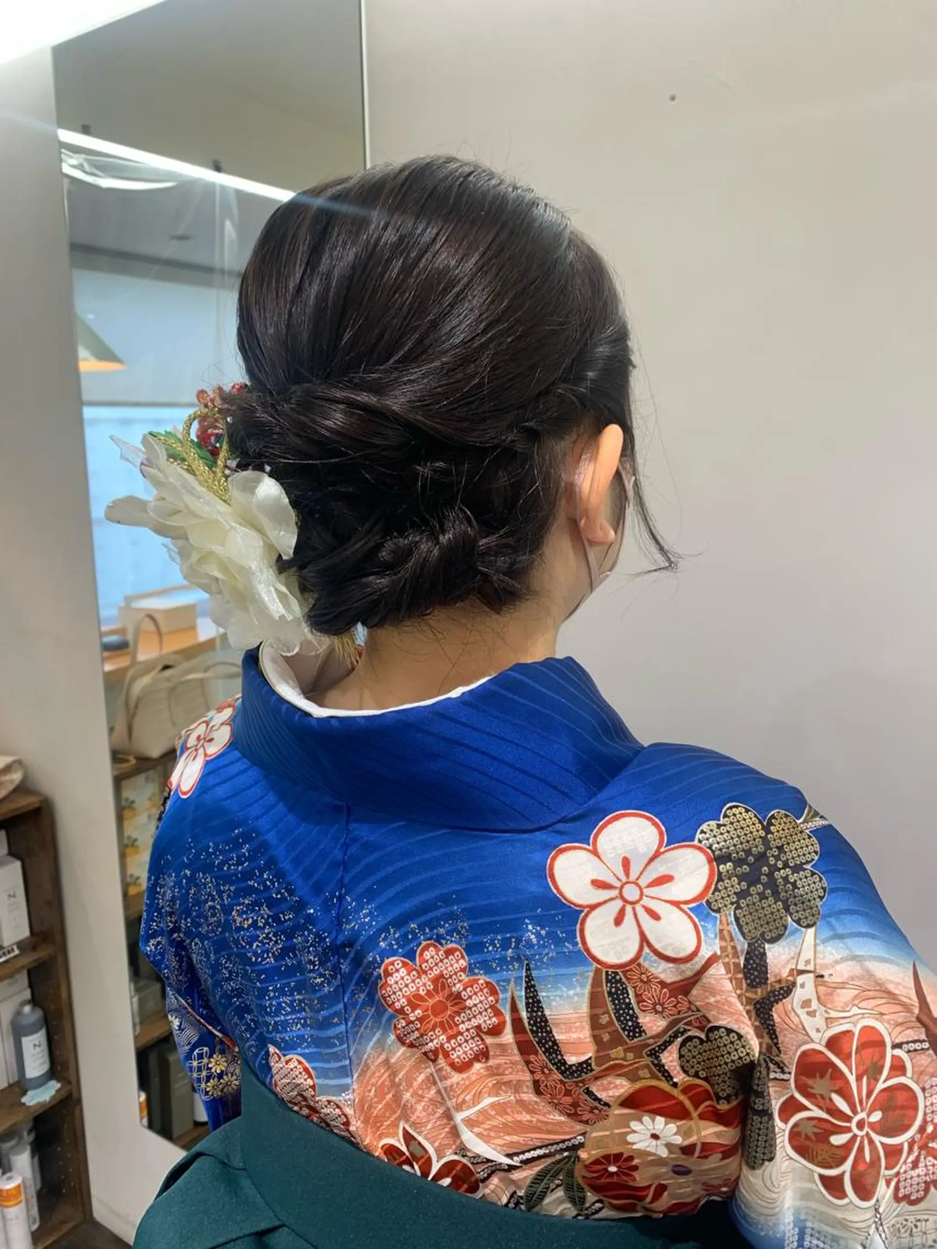 ヘアアレンジ デジタルパーマ🫧 韓国風ヘア🫧サクラのヘアスタイル