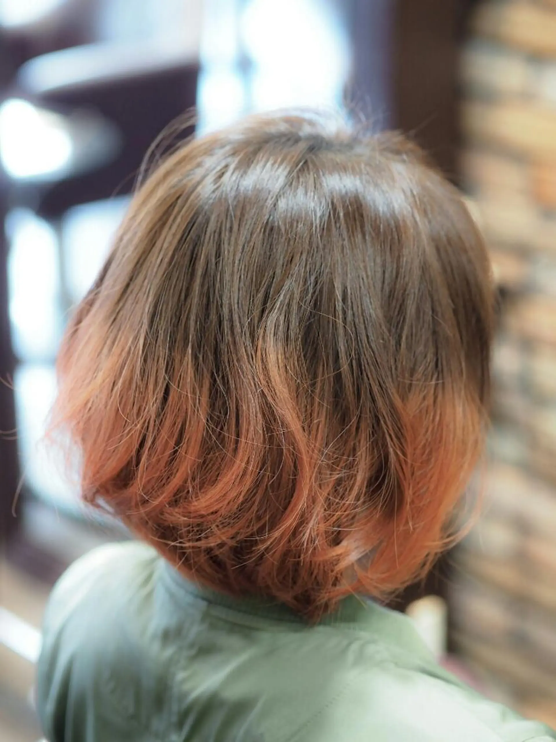 ミディアム カラー グラデーションカラー 辻 竜也　のヘアスタイル