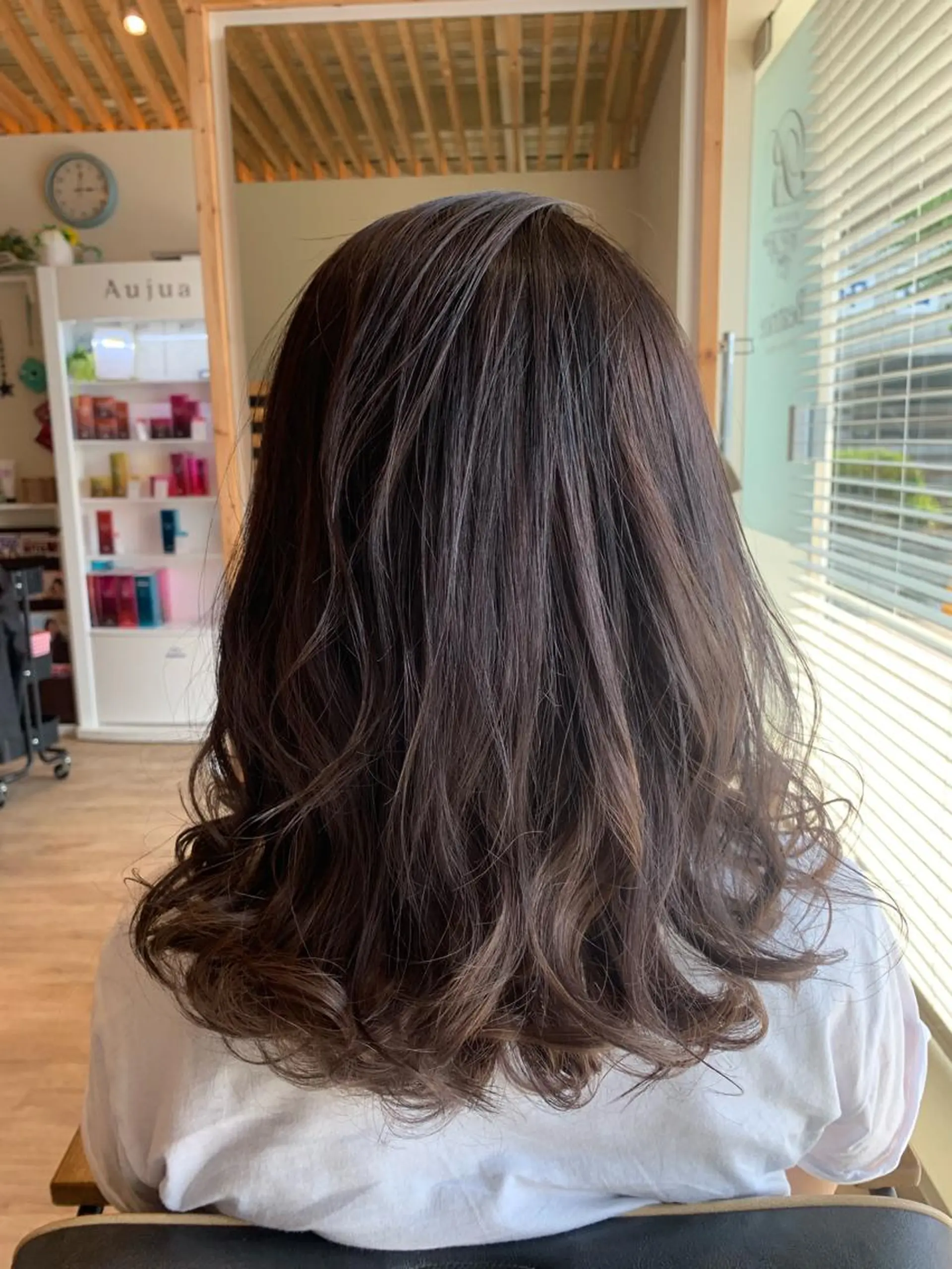 ロング カラー 関口 友行のヘアスタイル