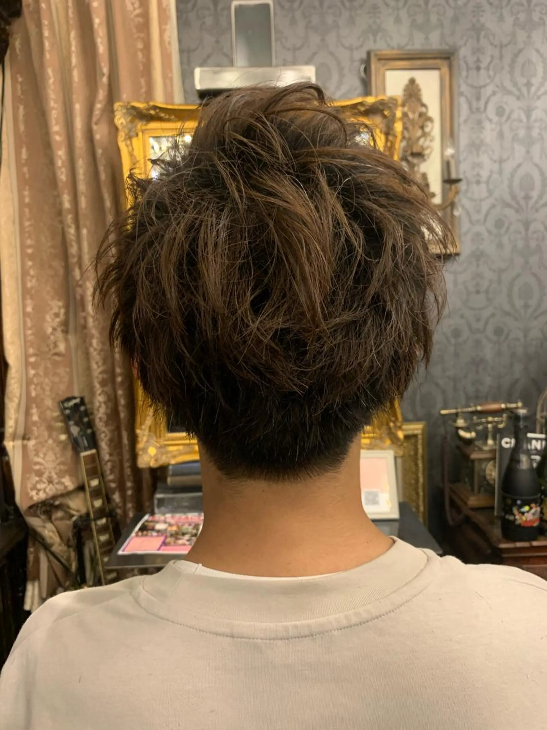 メンズ 藤井菜々 （エルベスアクト）のヘアスタイル