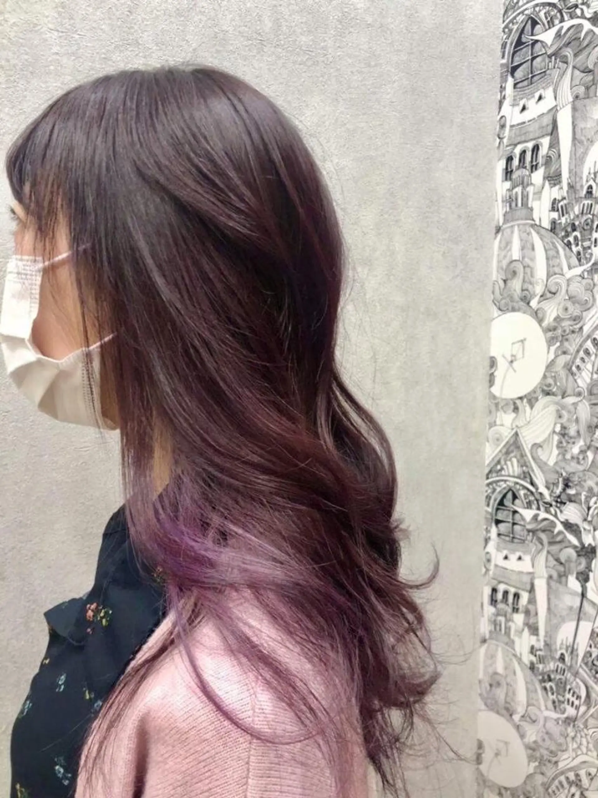 カラー 豊中/メンズ特化 岡田 龍之介のヘアスタイル