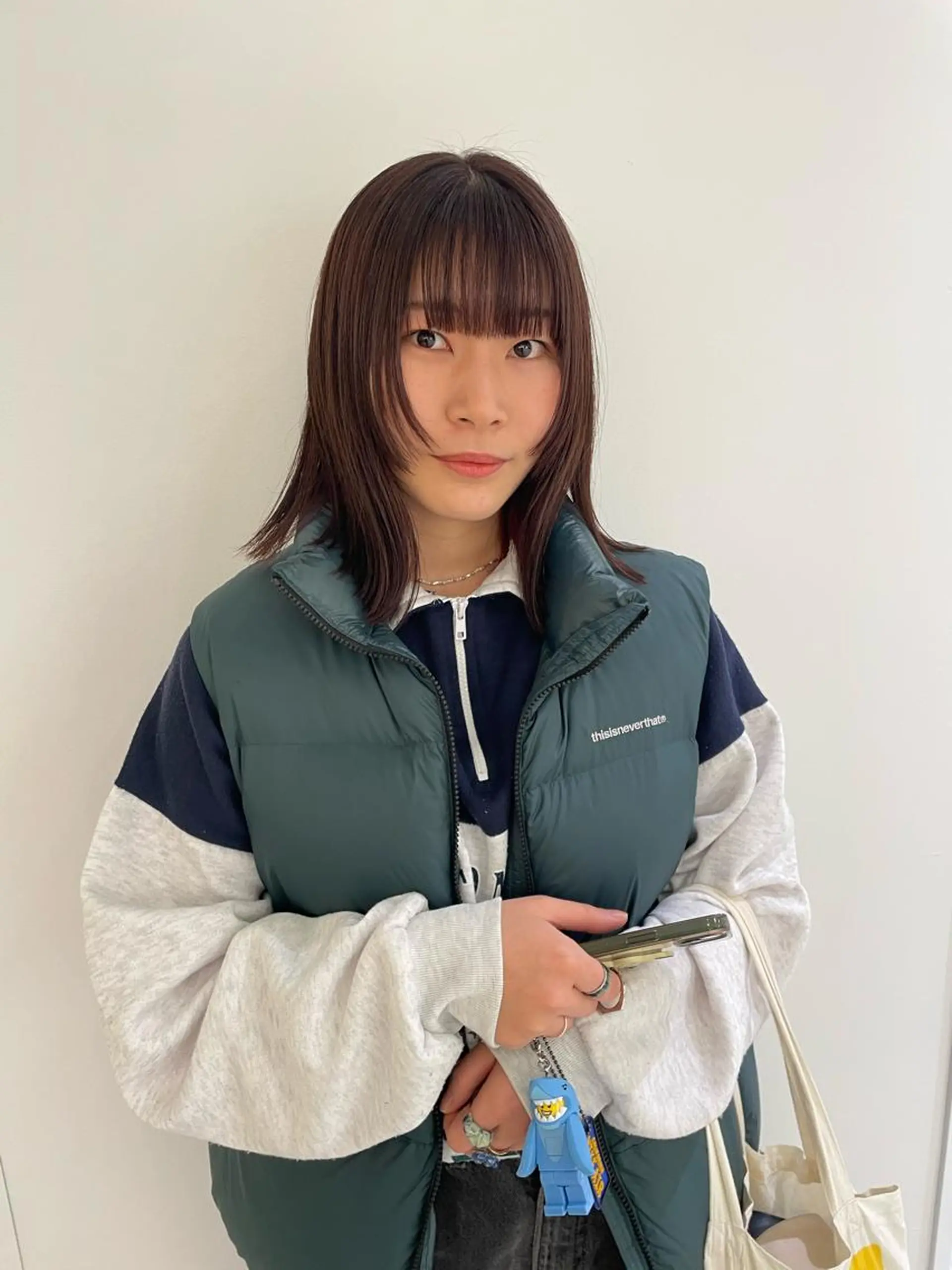 ミディアム カラー 顔まわりレイヤー レイヤーカット カット iet.所属・ウルフ/ボブ/レイヤ ーカット◎ricoのヘアスタイル