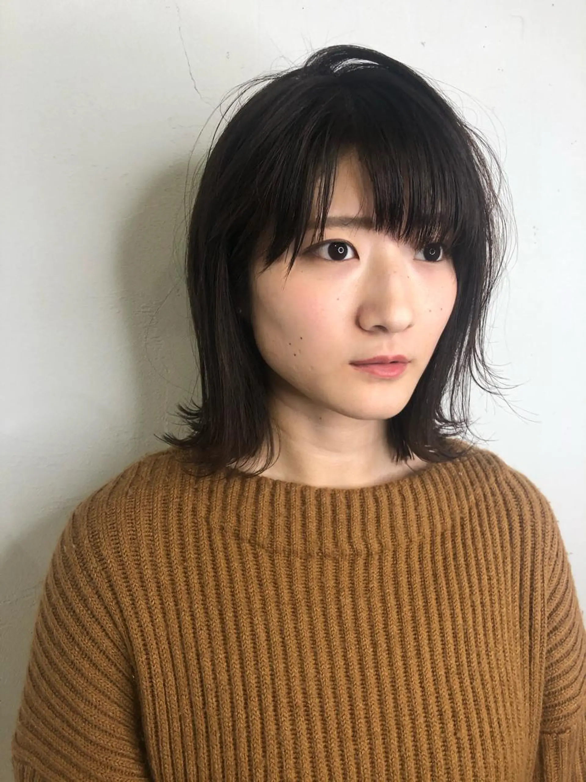 ショート 切りっぱなしボブ ボブ カット ヘアカラー 千葉 郁也のヘアスタイル