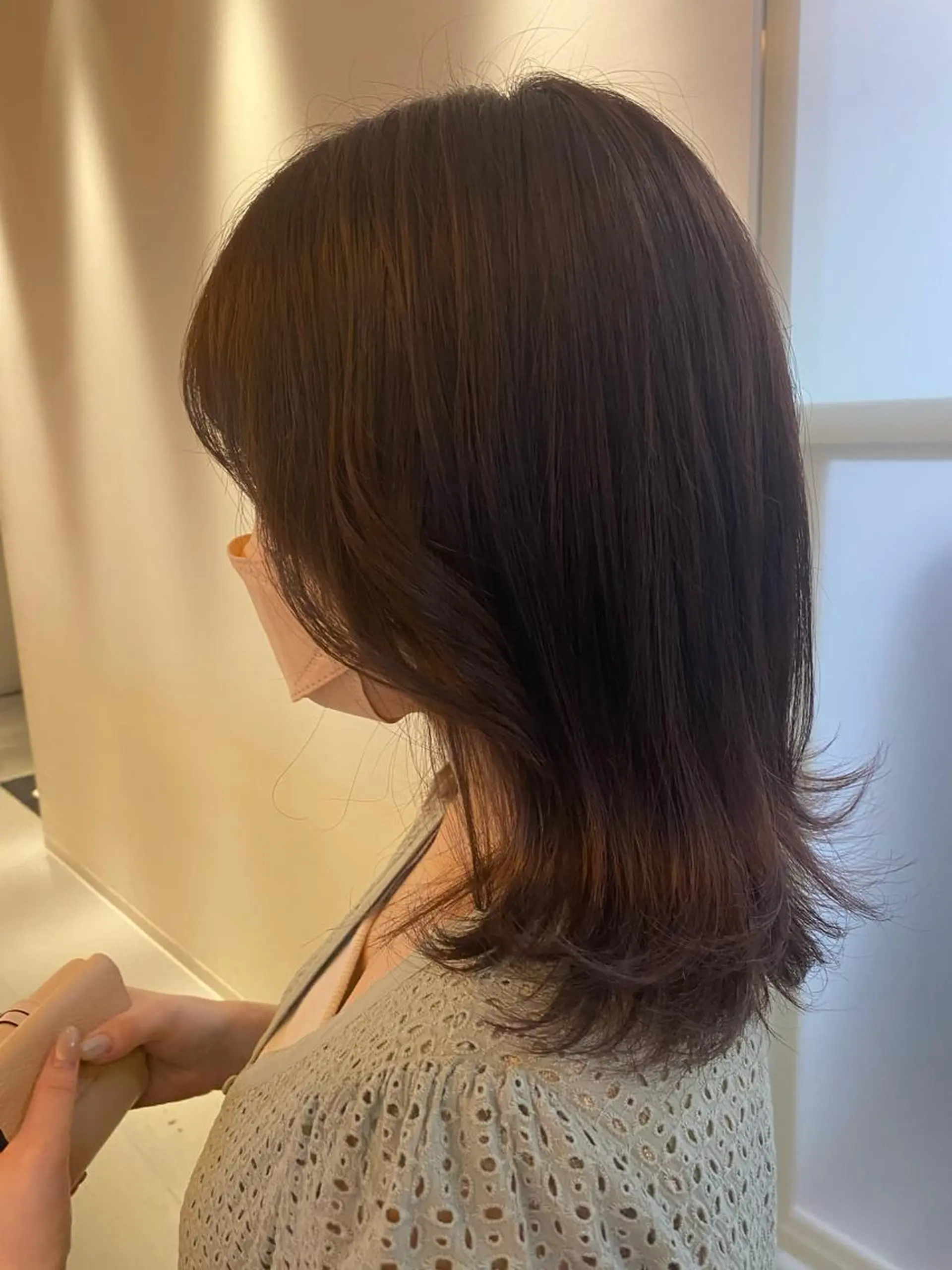 カラー ベージュカラー ピンクカラー ピンクベージュ 韓国ヘア/艶髪🎀 宮川みほのヘアスタイル