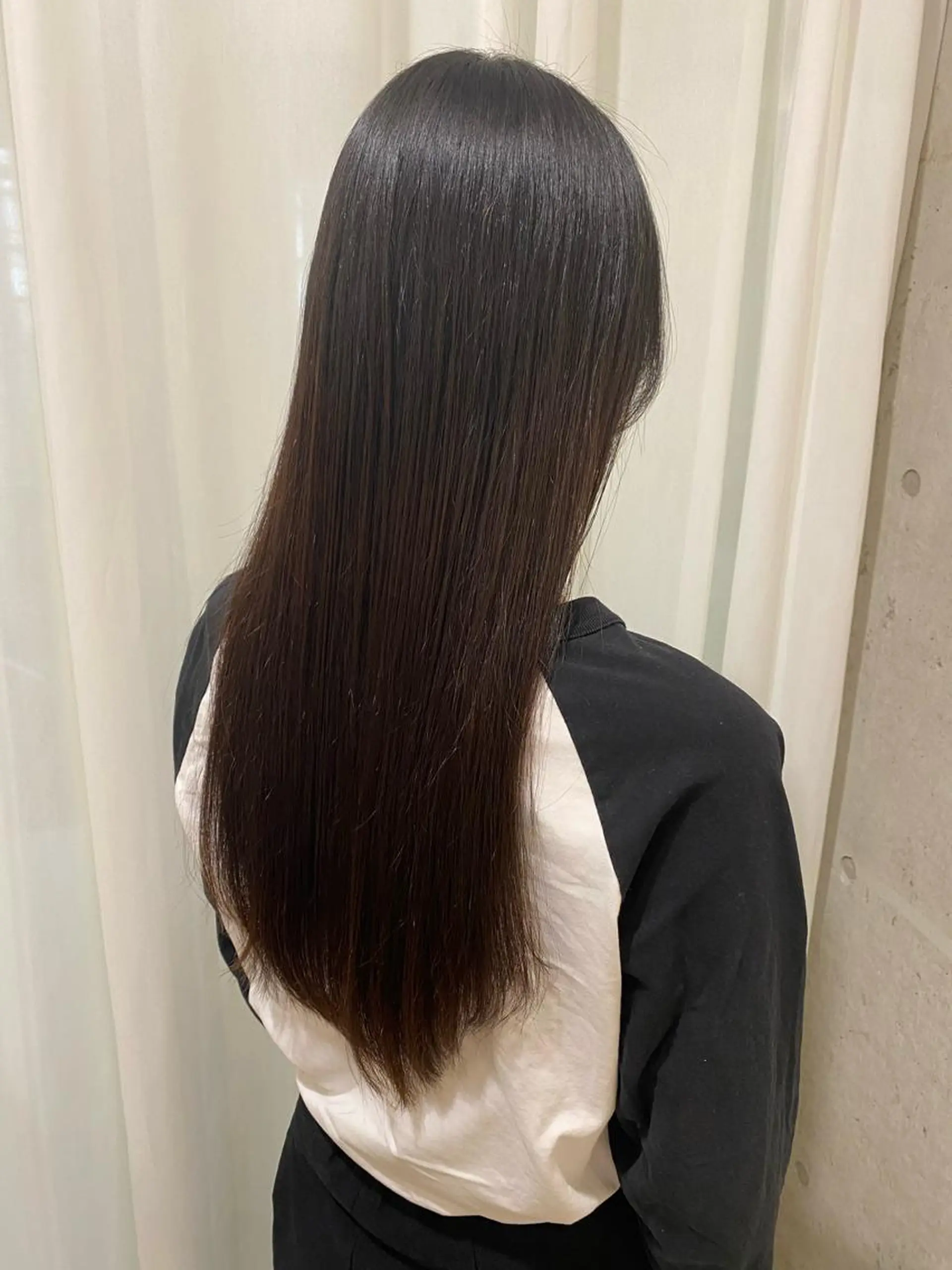 ロング パーマ くせ毛 髪質改善 ストレートパーマ カット 縮毛矯正 トリートメント 田中 アキオのヘアスタイル