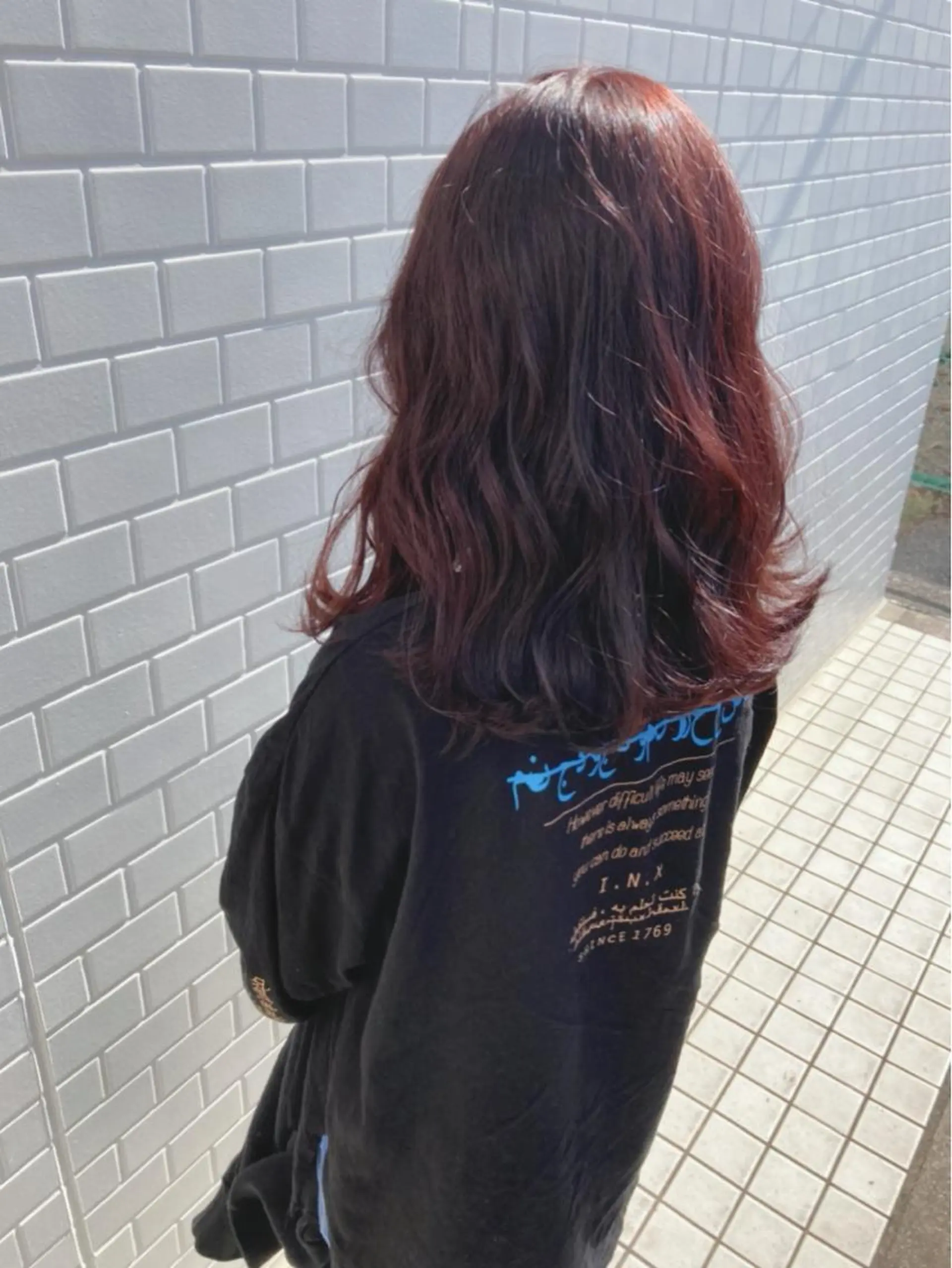 セミロング カラー 星野 美沙のヘアスタイル