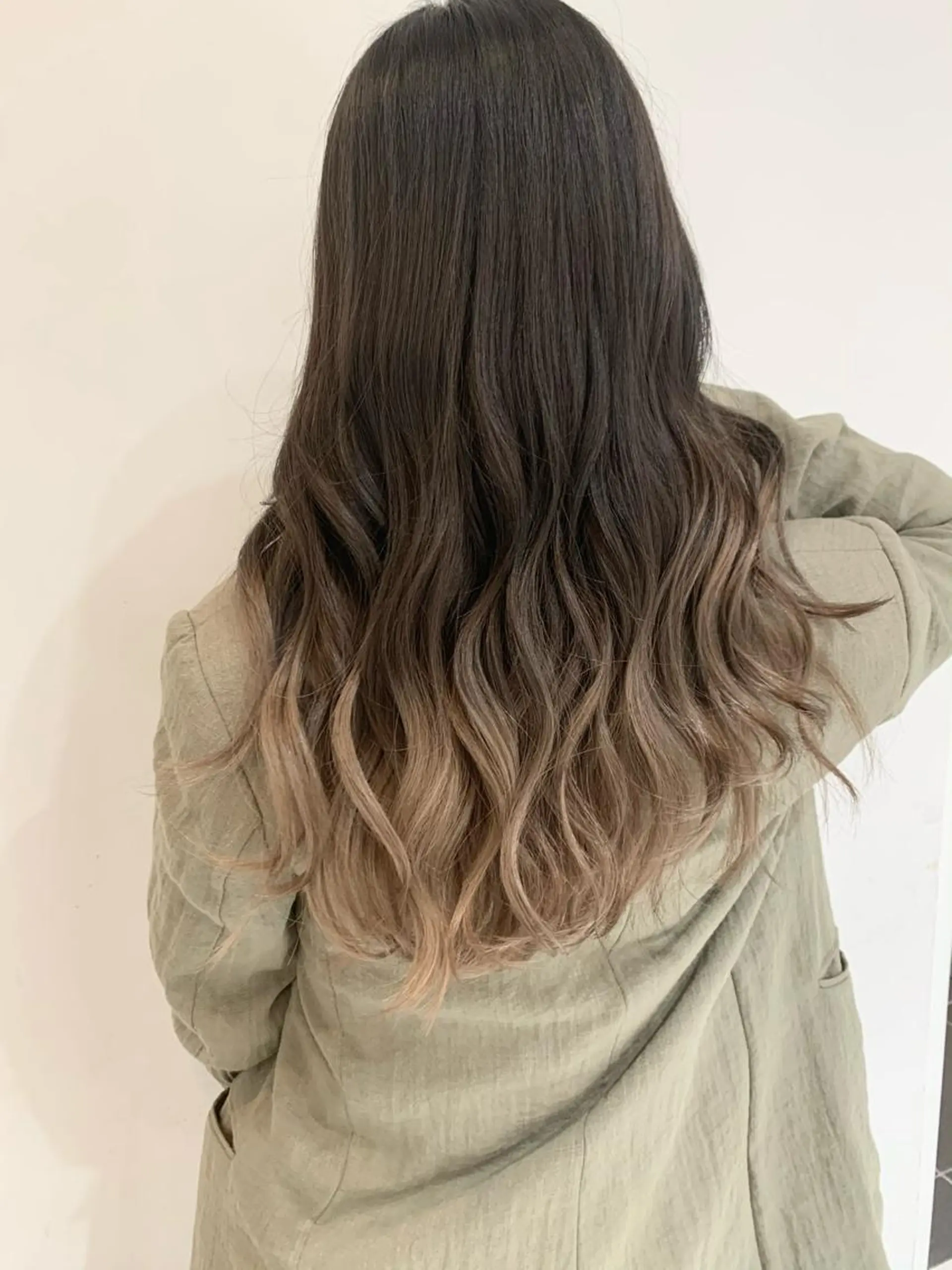 ロング カラー 無料カットモデル募集 スタイリスト石井大夢のヘアスタイル