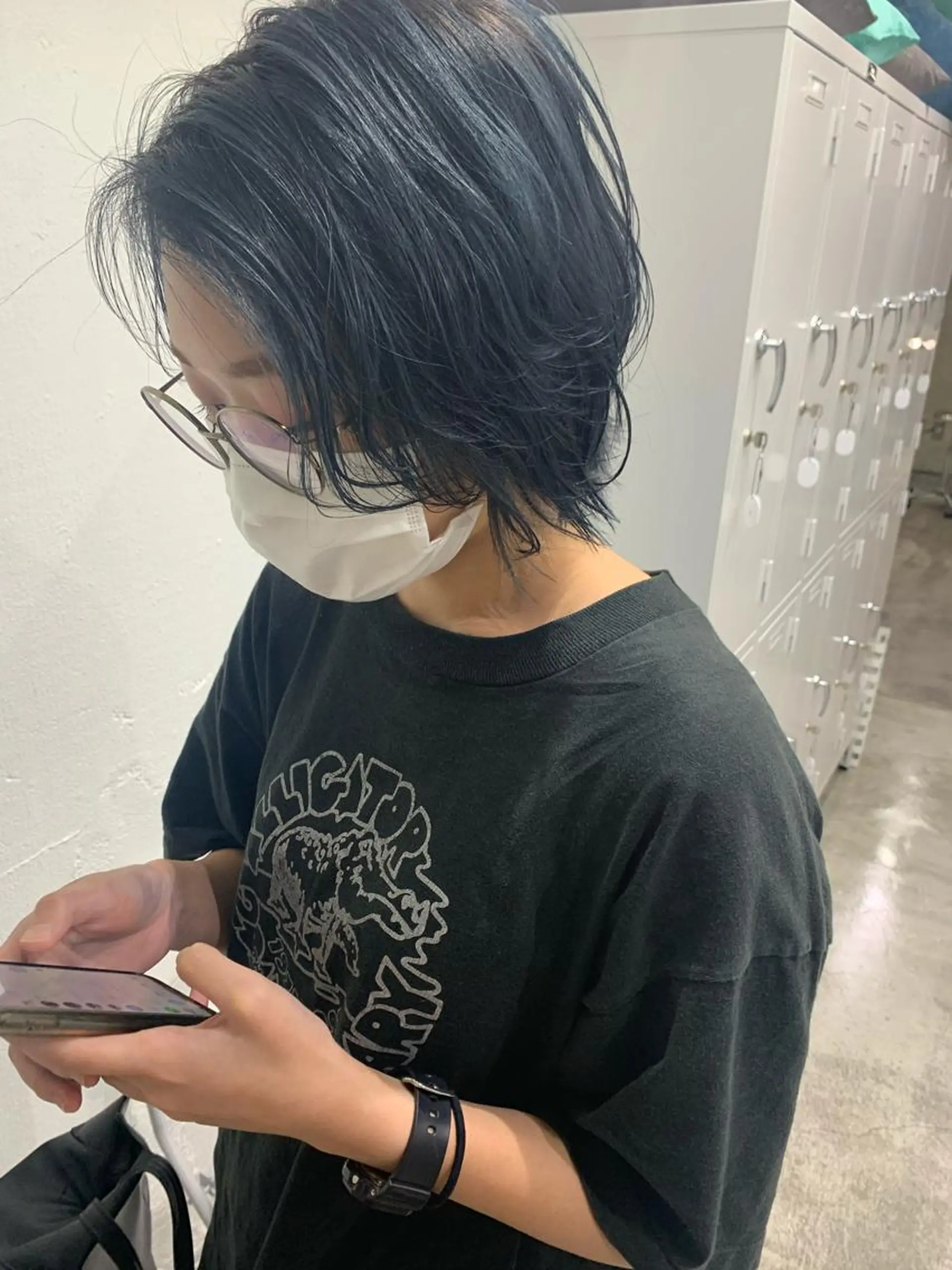 ショート カラー ヘアアレンジ カット ヘアカラー トリートメント ヘアセット 憧れの艶ハイトーンへ 🌙サイダサキのヘアスタイル