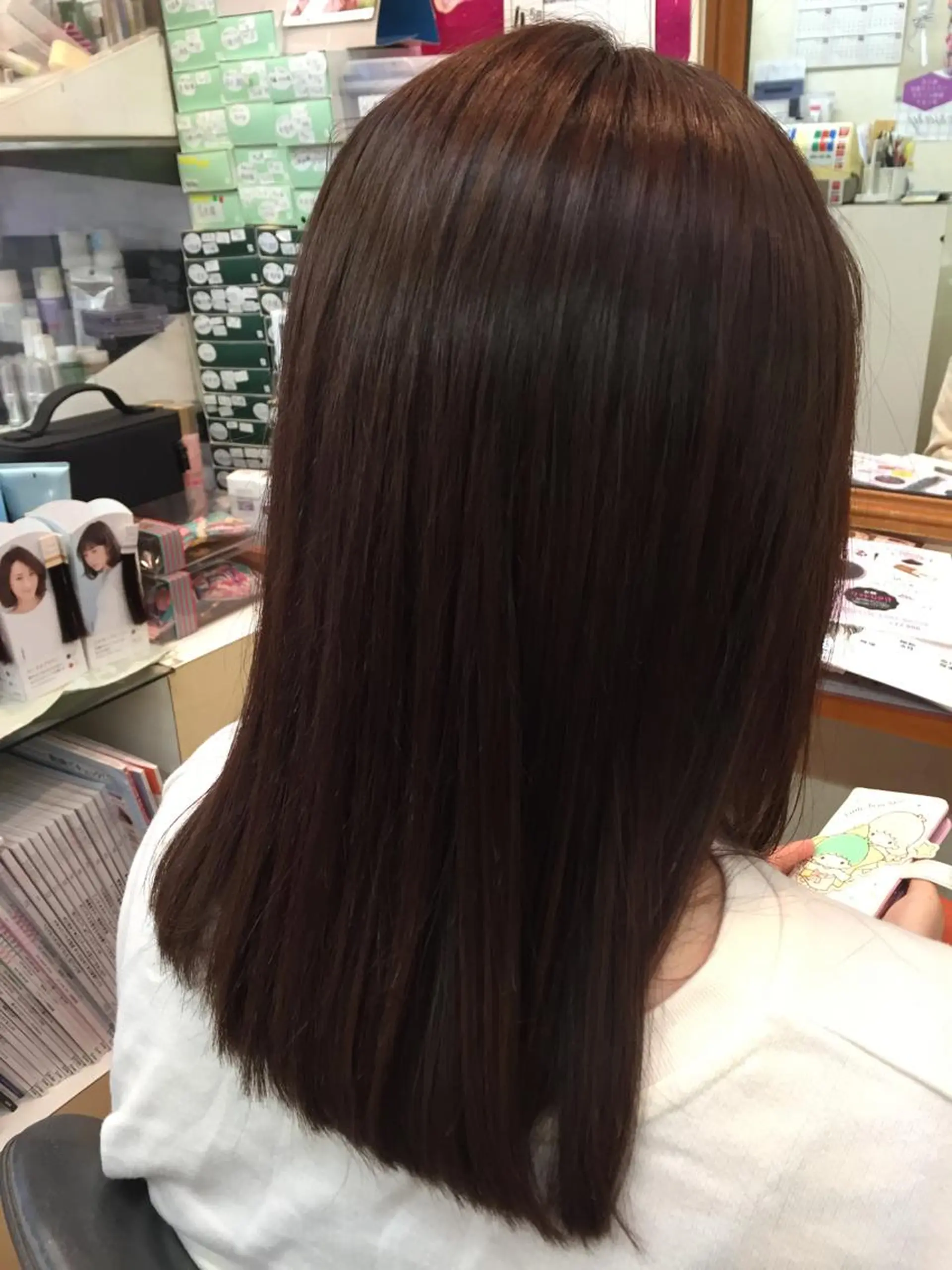 ロング カラー YAP！HAIR トコツメアヤノのヘアスタイル