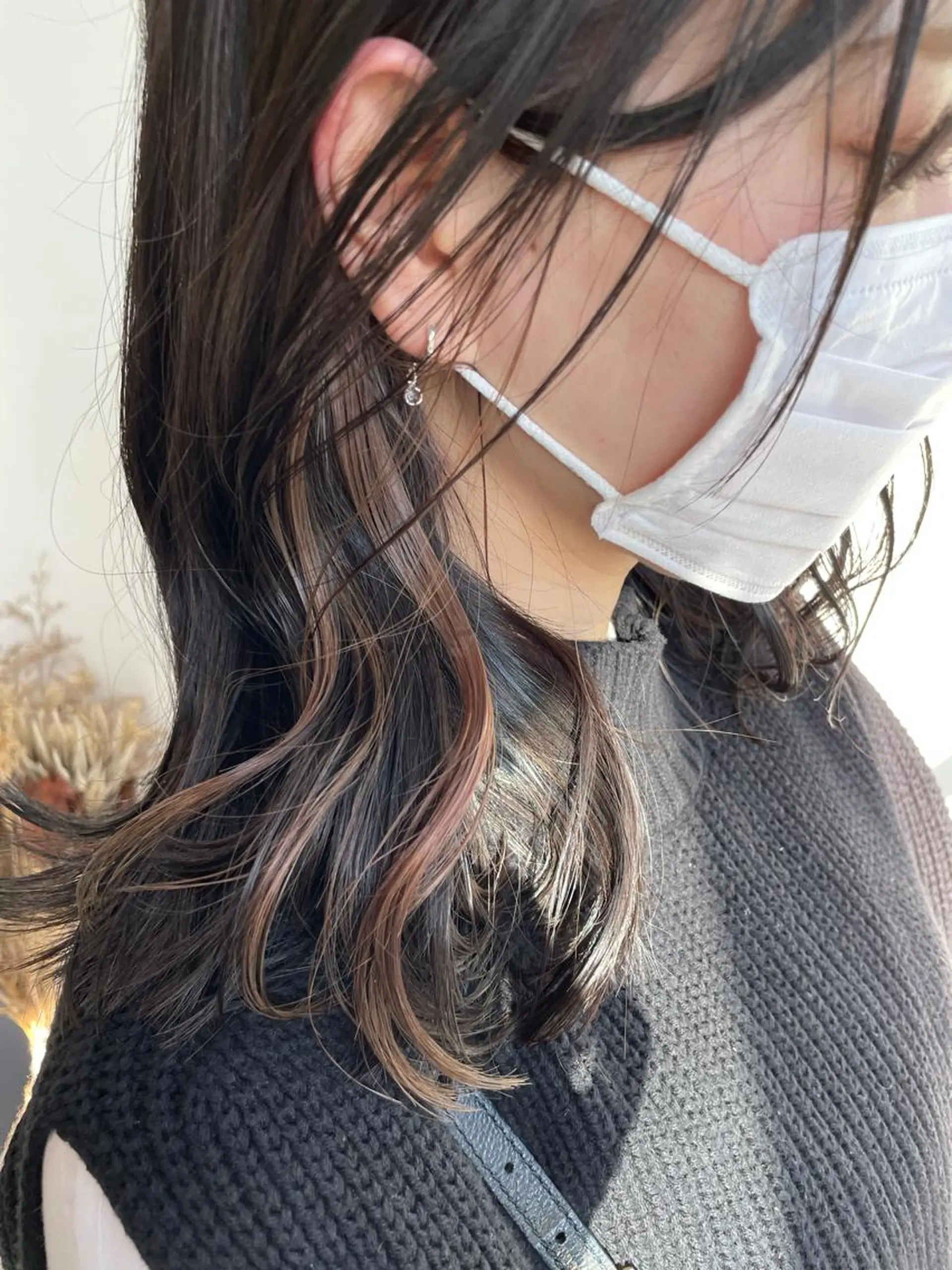 ミディアム カラー 似合わせ特化 /馬場 翼のヘアスタイル