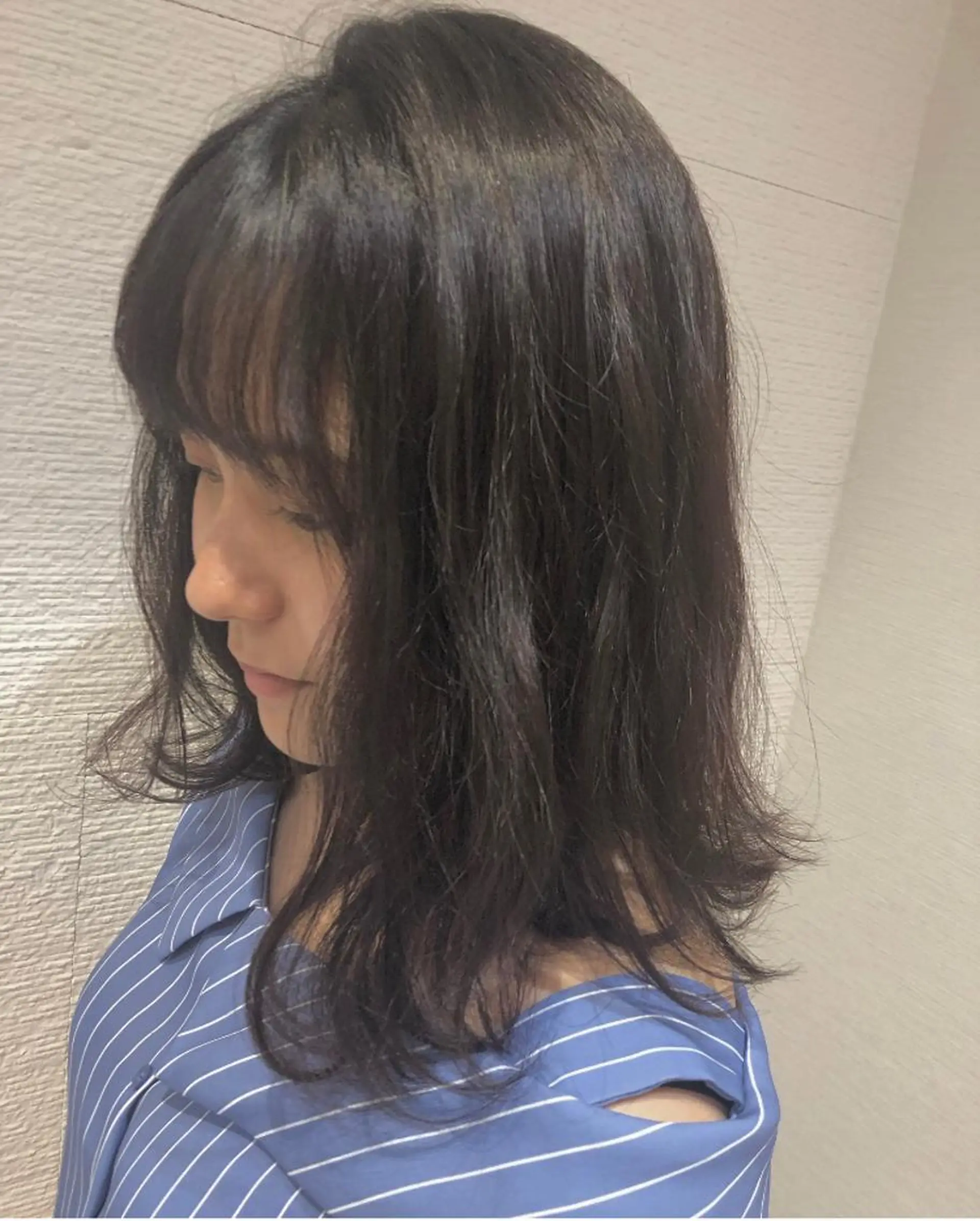 ミディアム カラー 完全美髪特化 髪質改善/島　悠輔のヘアスタイル