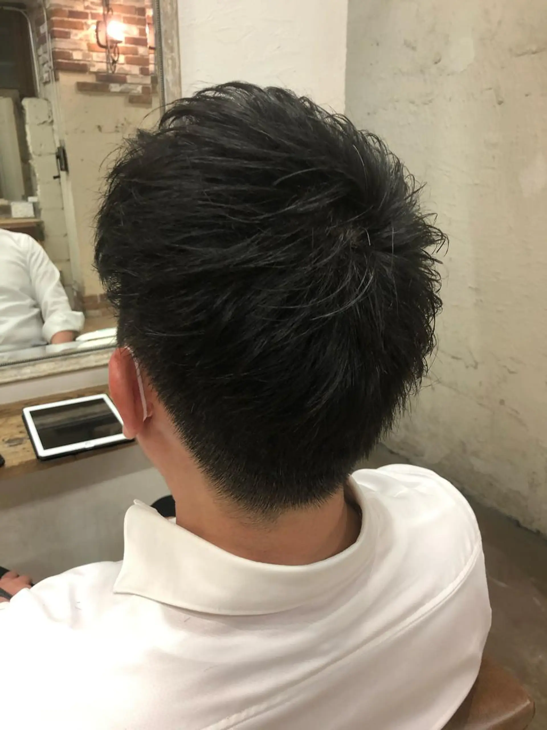 メンズ ツーブロック 刈り上げ 桐原 竜也のヘアスタイル