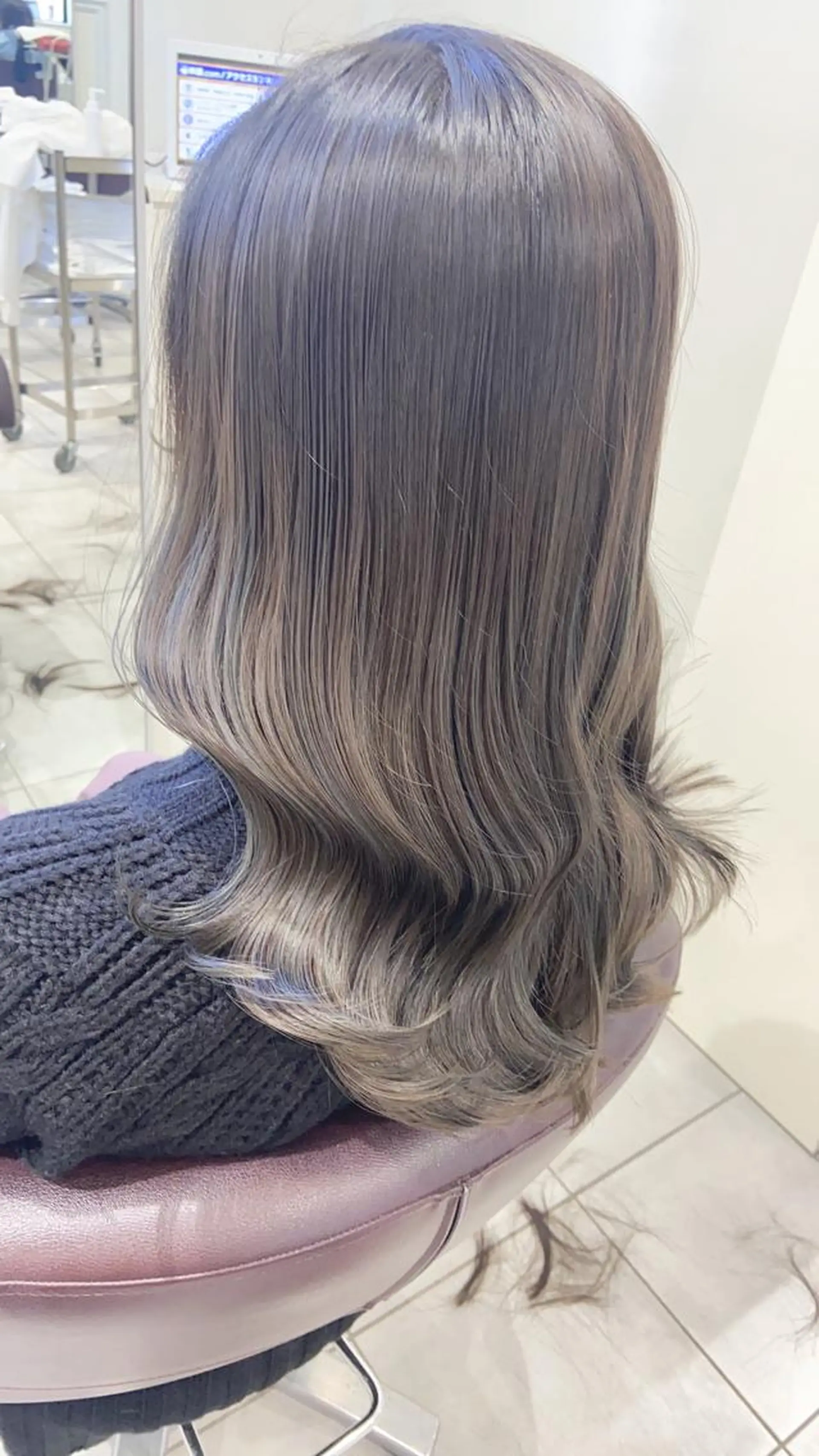 ロング カラー カット ヘアカラー トリートメント 韓国/色気/レイヤー /AVANCE天王寺のヘアスタイル
