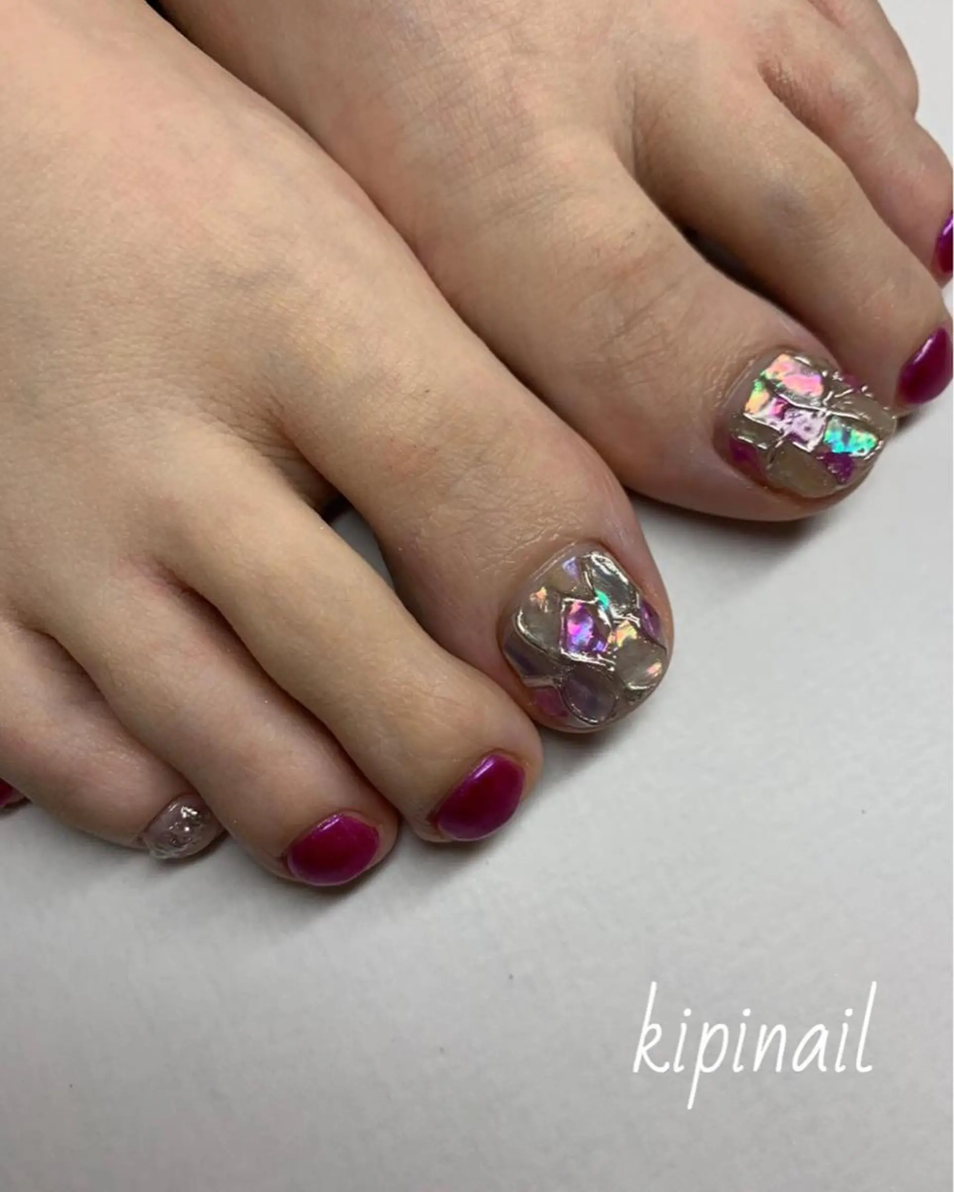 ネイル ハンドネイル kipinail 川﨑えりかのネイルデザイン