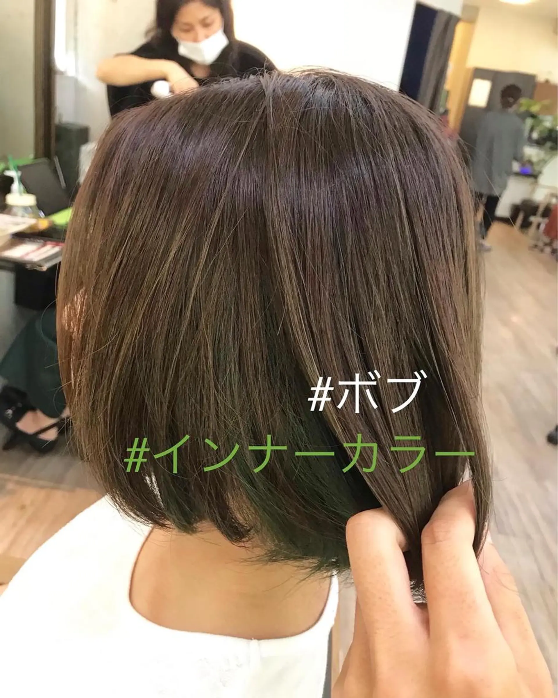 ミディアム カラー 村上 貴徳のヘアスタイル