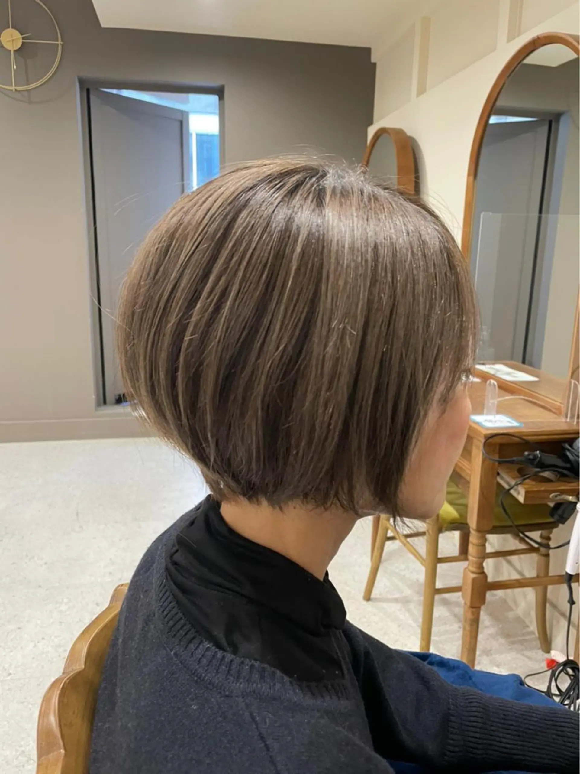 ショート カラー 笠原 健人のヘアスタイル